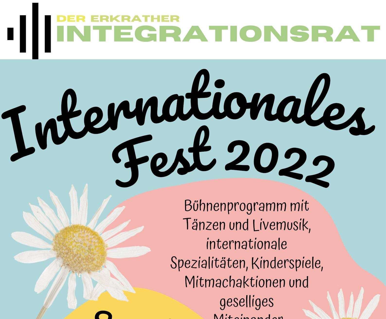 Veranstaltung am Baviercenter statt in Hochdahl:  Internationales Fest des Integrationsrates