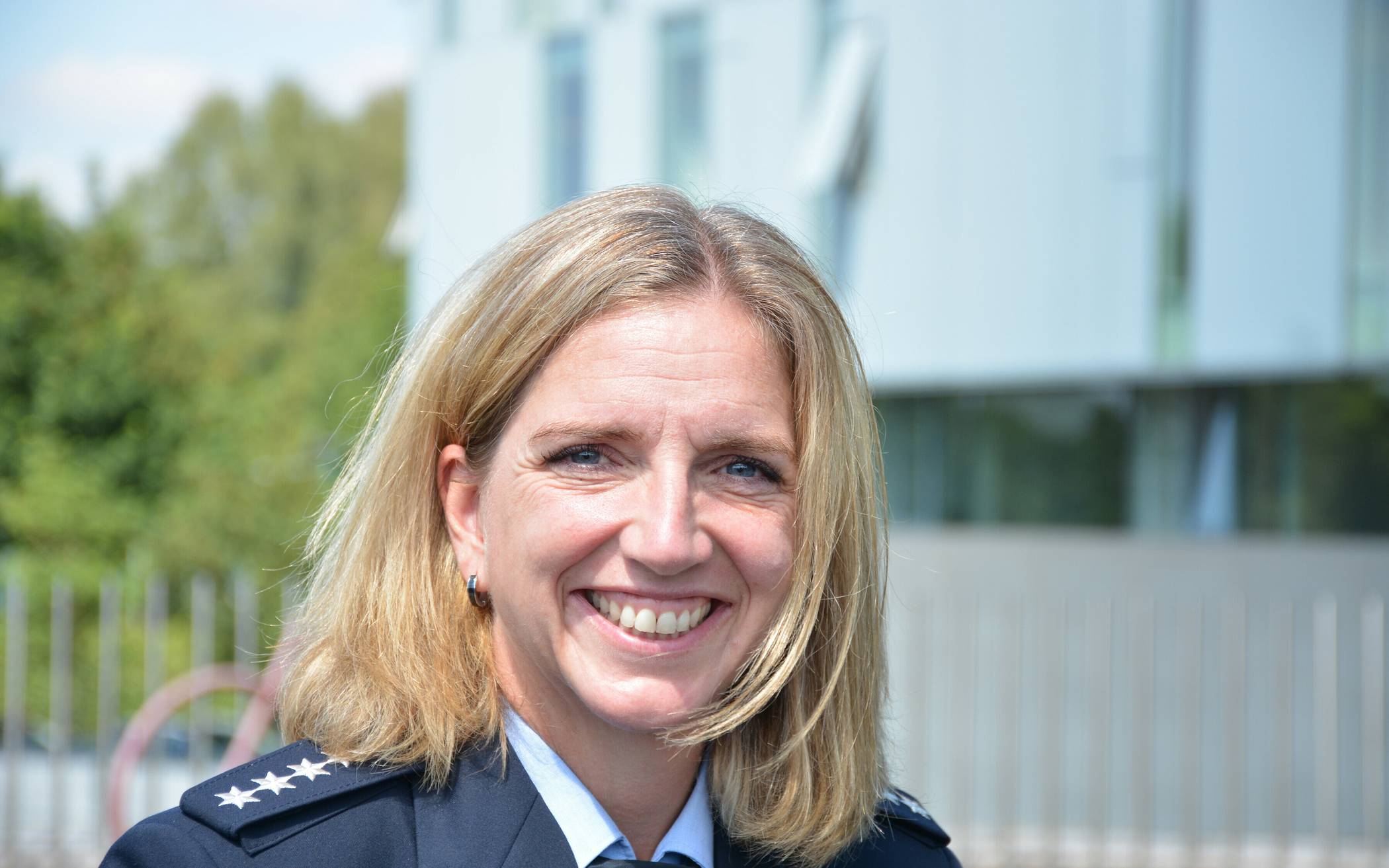 Dominique Kaewert ist die neue Wachleiterin der Polizeiwache Mettmann