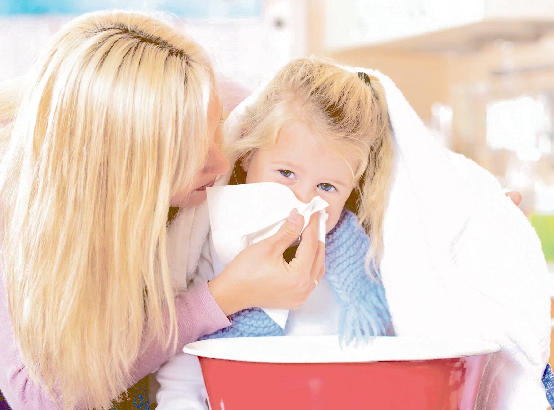 Viele Kinder kämpfen gegen Erkältungen