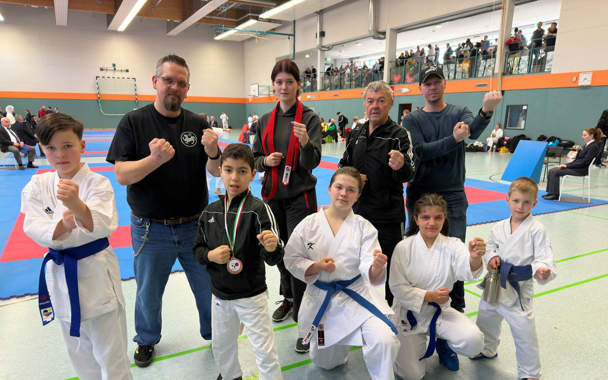 Erfolgreiche Teilnahme des TuS Erkrath Karate-Teams an Bezirksmeisterschaften