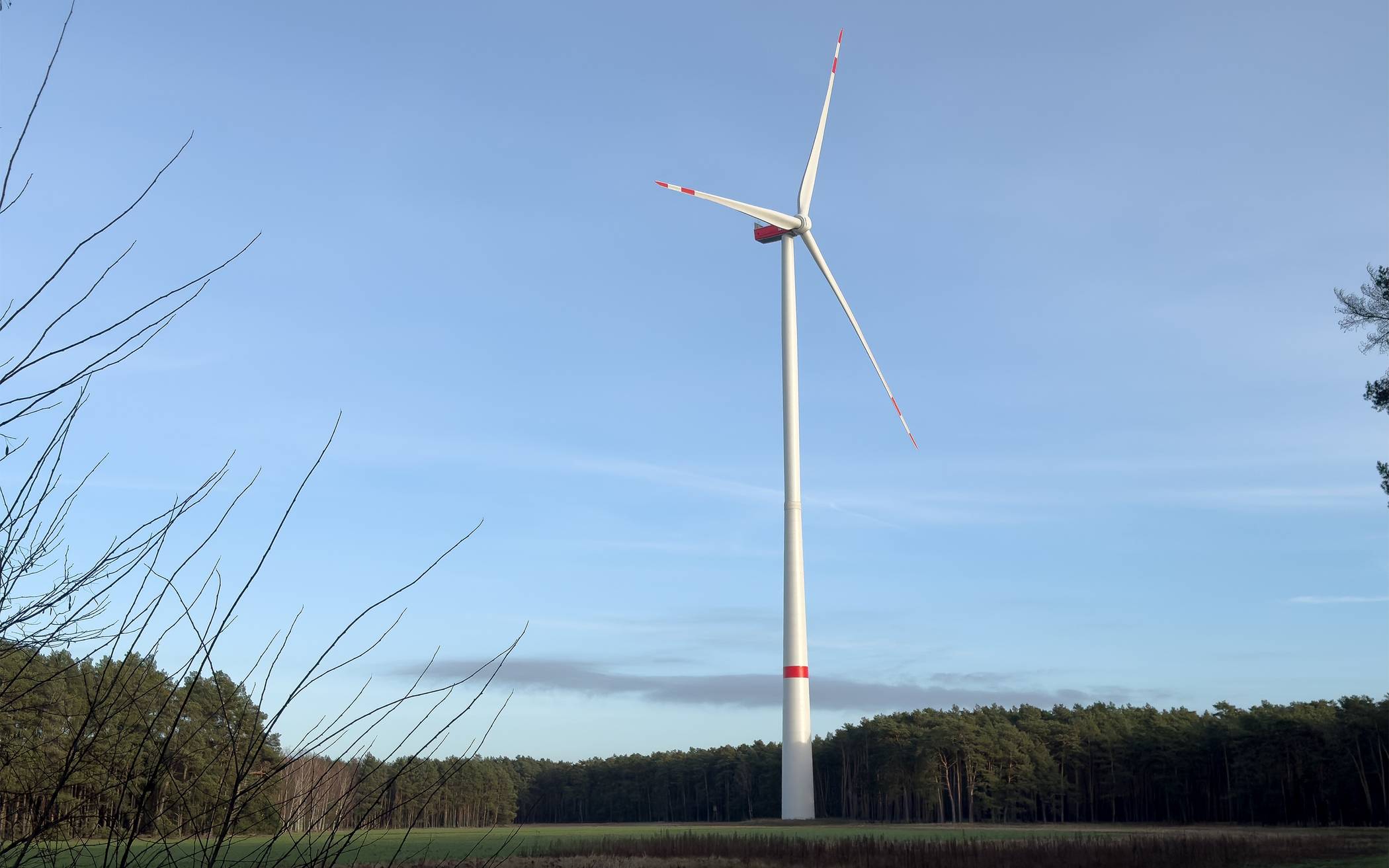 Windpark Görzig in Brandenburg.