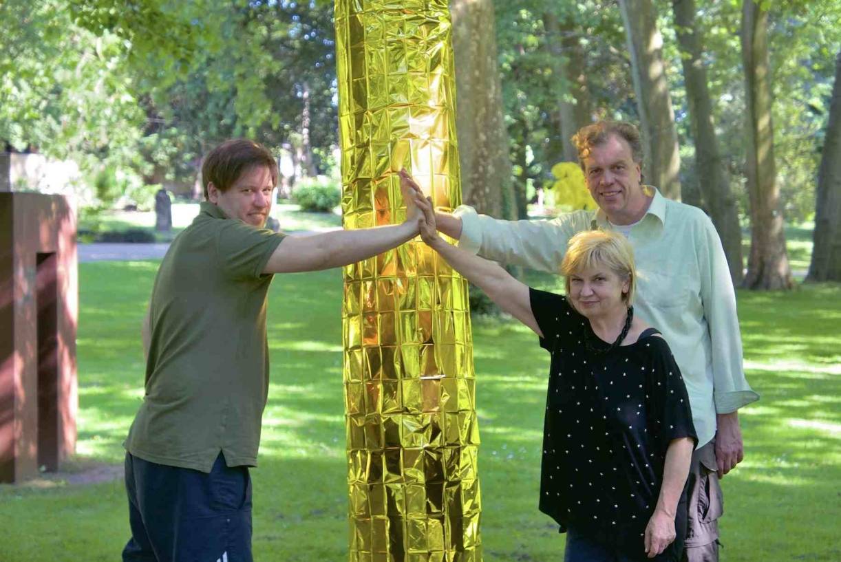 GoldLeben: Goldene Bäume in Köln