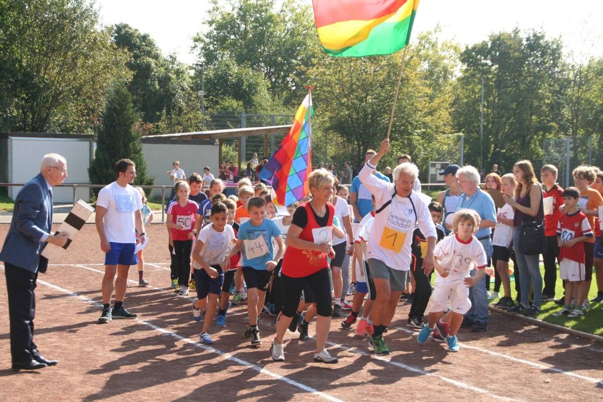 Gymnasium Hochdahl läuft 6300 Kilometer für die Kinder von Collpani