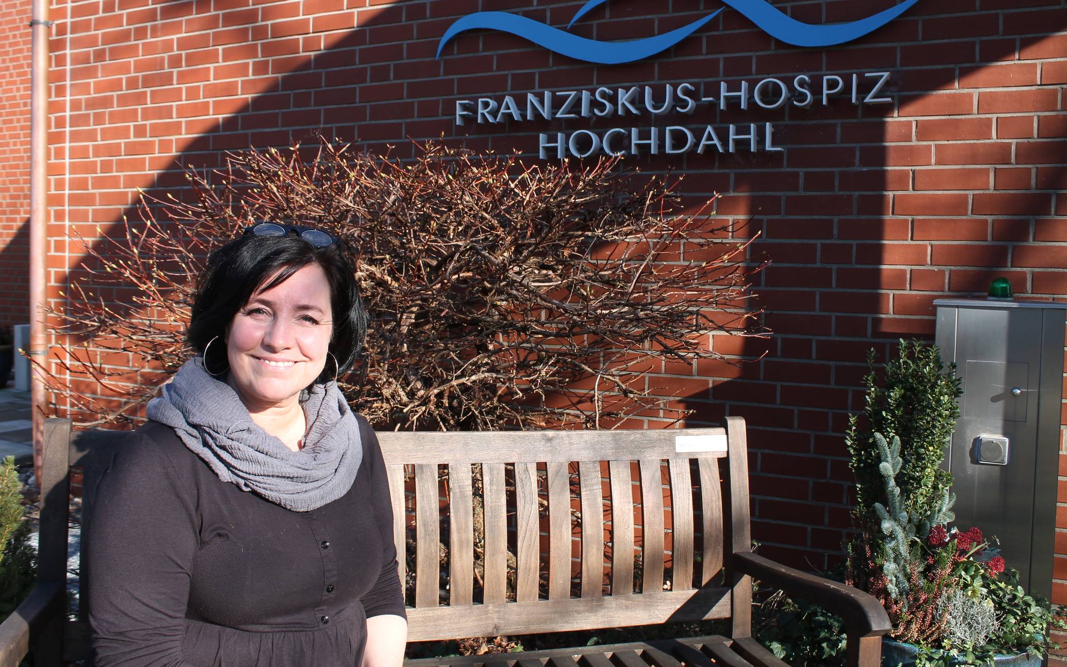  Silke Kirchmann, Leiterin des Franzsiskus-Hospizes in Hochdahl. 