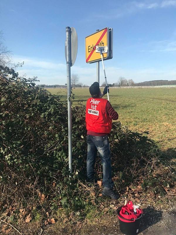 Dreck weg-Tag mit DIE LINKE Erkrath