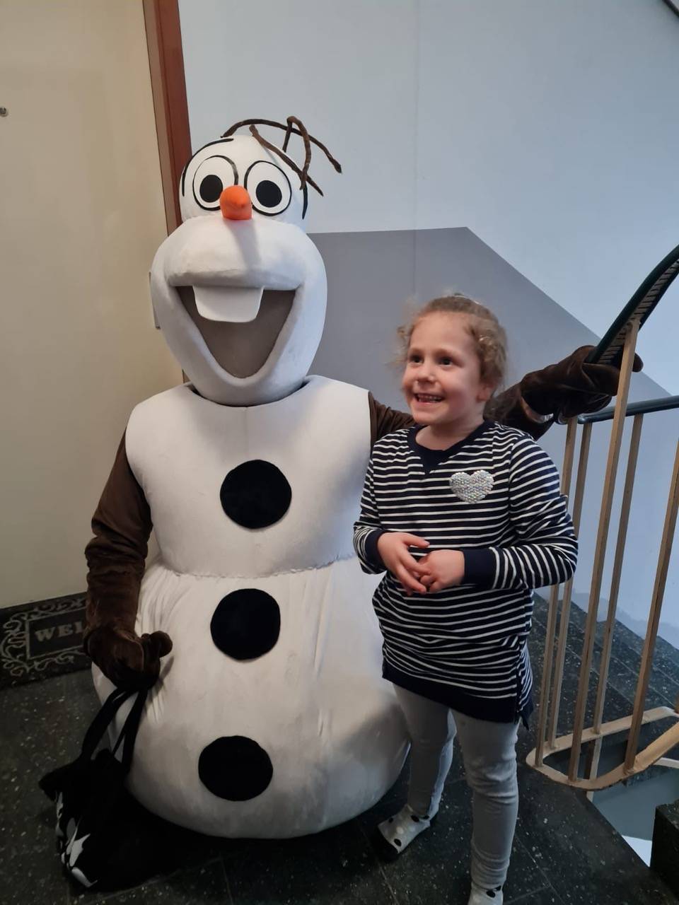 Olaf bringt Kinderaugen zum Strahlen