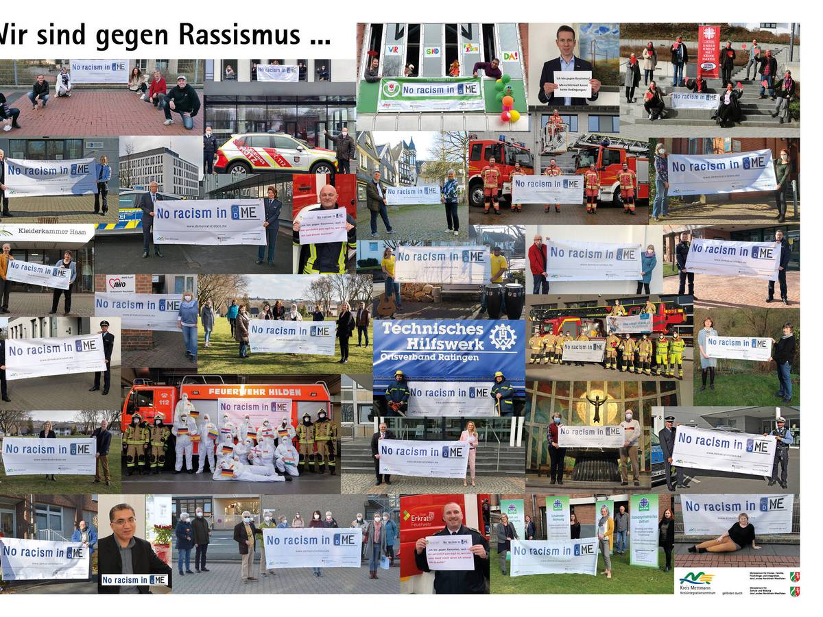 Wir setzen ein Zeichen gegen Rassismus!
