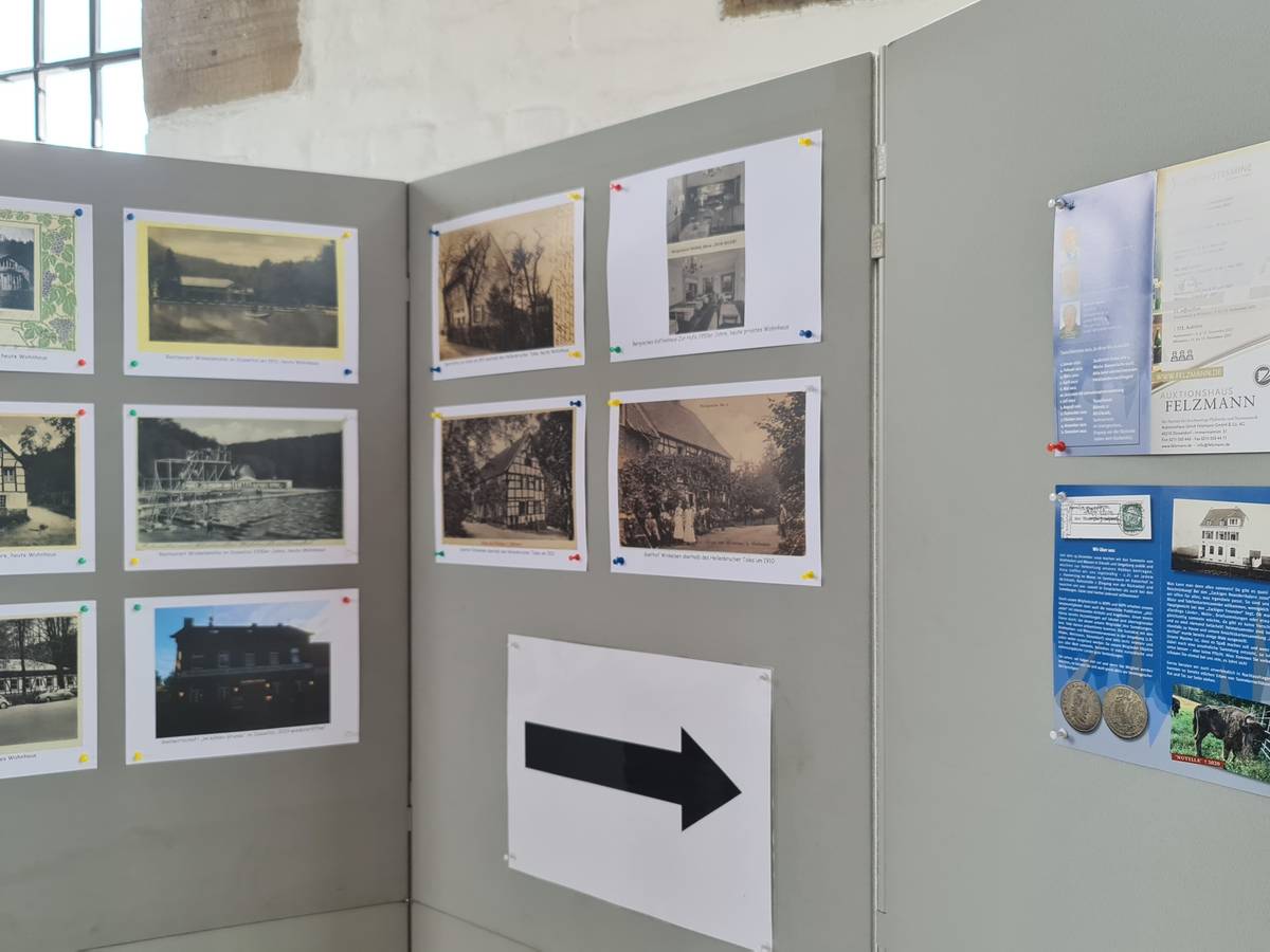 Heimatkundliche Ausstellung im Lokschuppen Hochdahl
