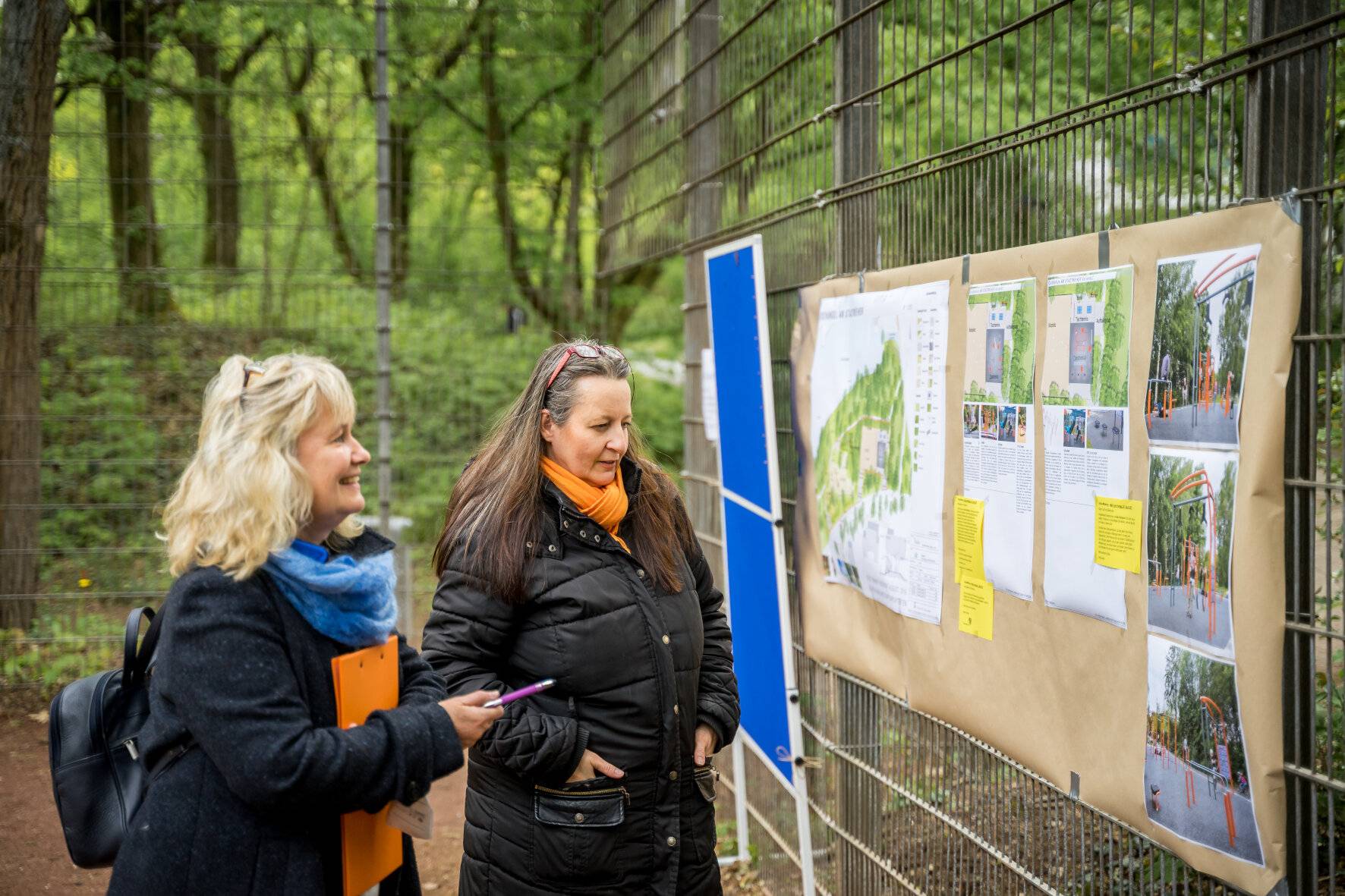 Outdoor-Fitnesspark am Stadtweiher