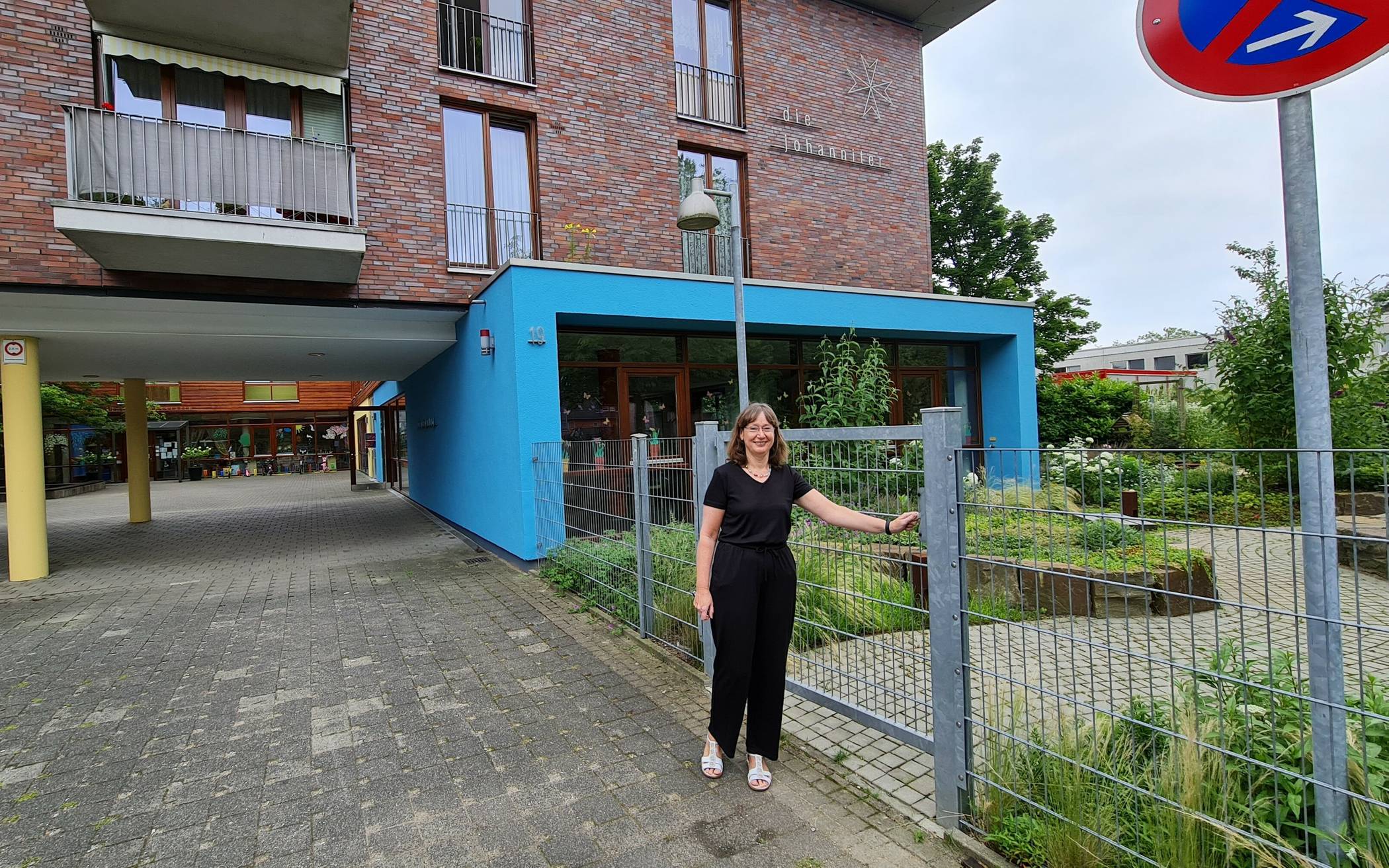  Gabi Gründker (Leiterin des Wohnens mit Service) im Johanniter-Haus Hochdahl. 