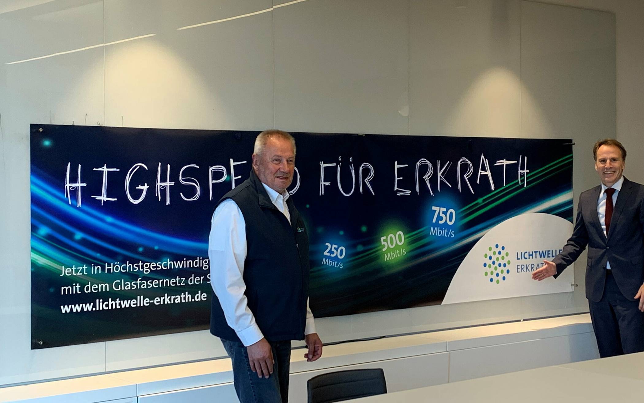 Erkrath wird Highspeed-City