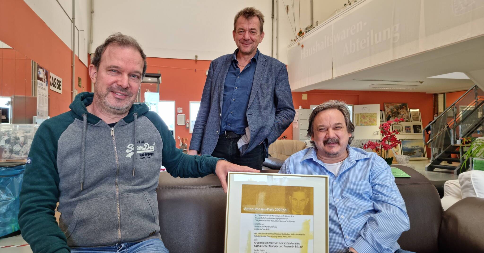 Freude über Anton-Roesen-Preis für SKFM-Fotoprojekt