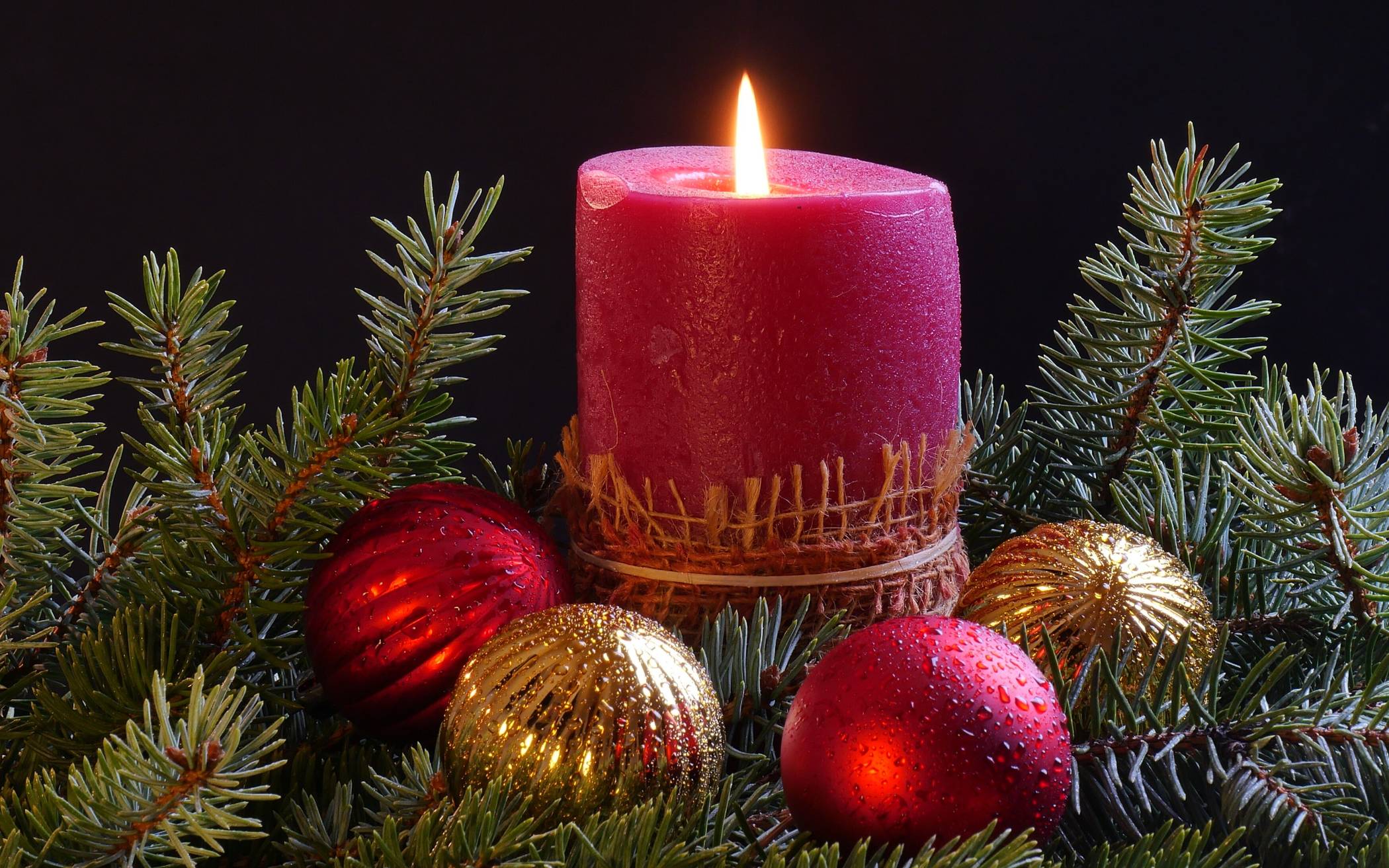 Musik bei Kerzenschein: Auszeit vom Weihnachtsstress