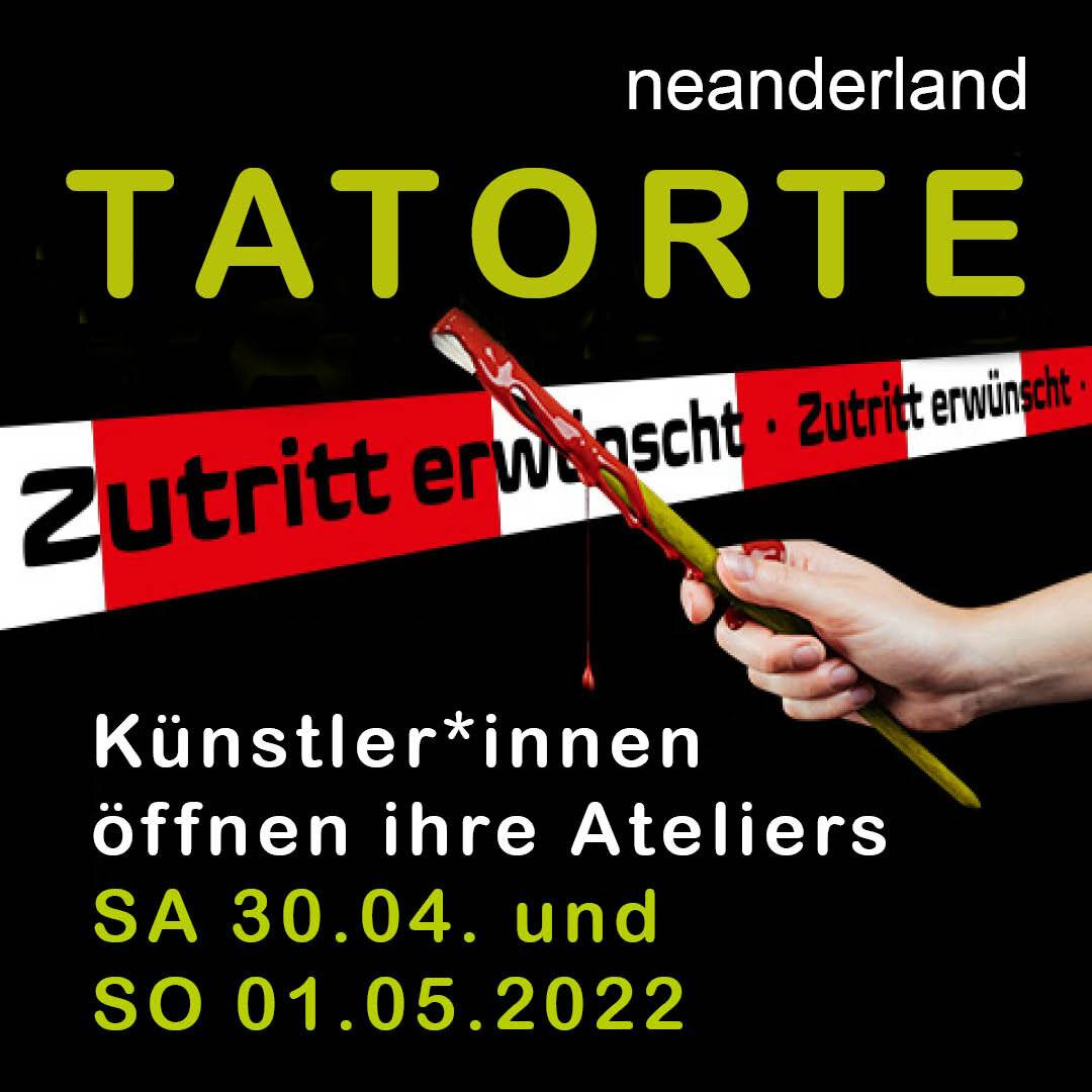 neanderland TATORTE – offene Ateliers am 30. April und 1. Mai