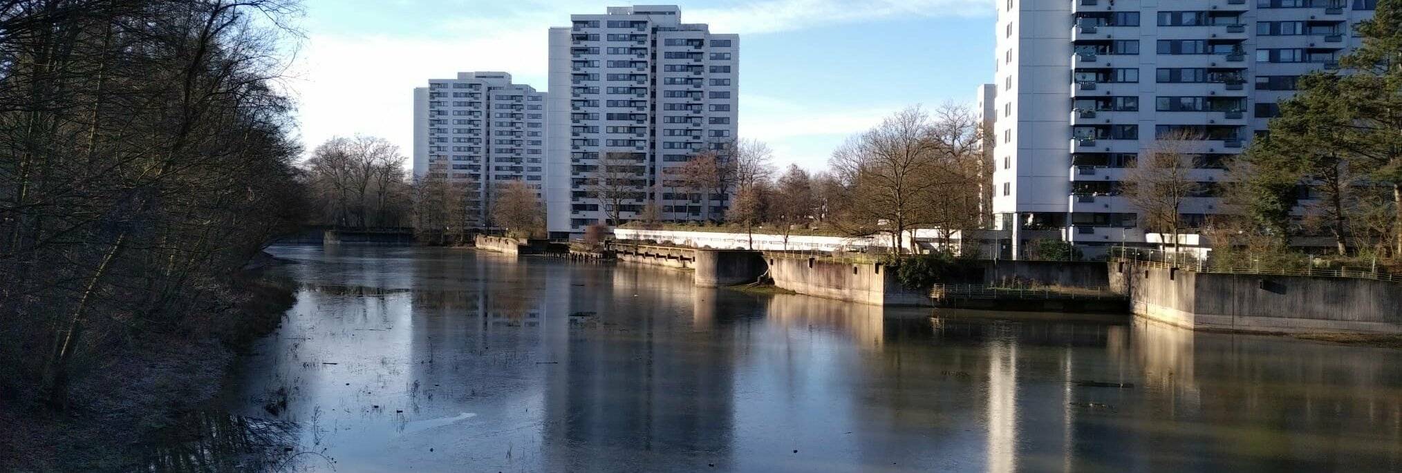 Der Hochdahler Stadtweiher. &#x21e5;Foto: Stadt Erkrath