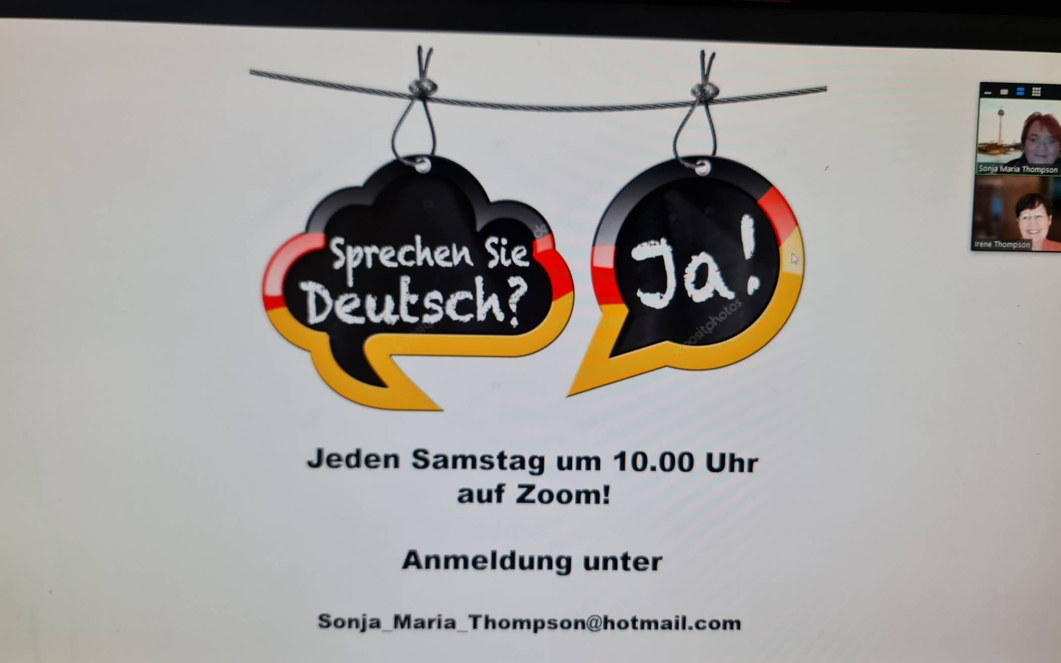  Sonja Maria Thompson und Irene Thompson. 