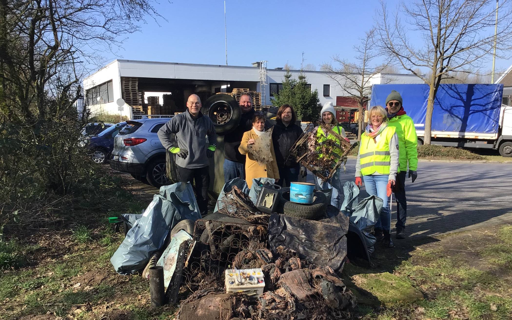 Dreck weg-Tag der Stadt Erkrath: Erkrather Grüne in Action