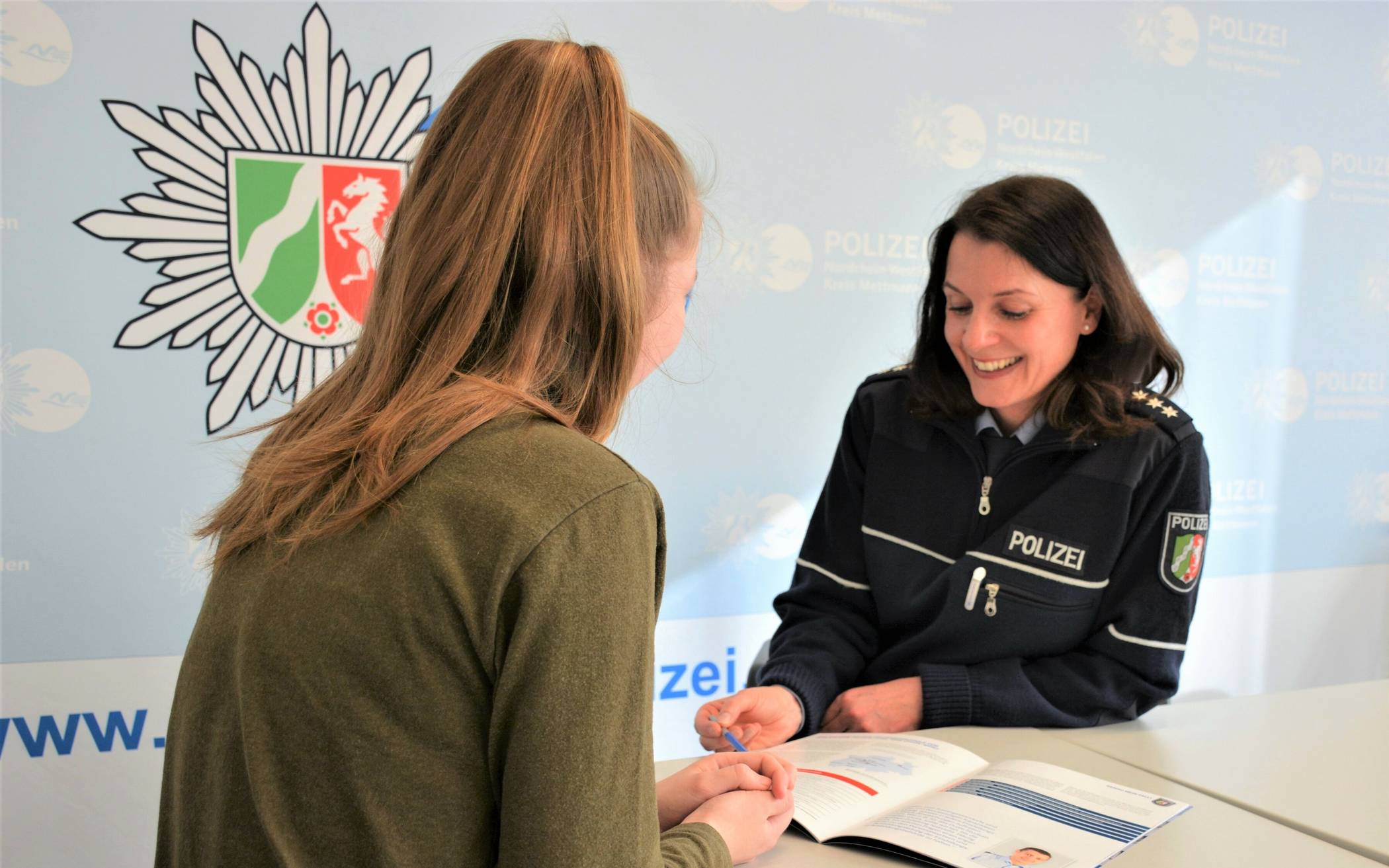 Personalwerbung der Polizei