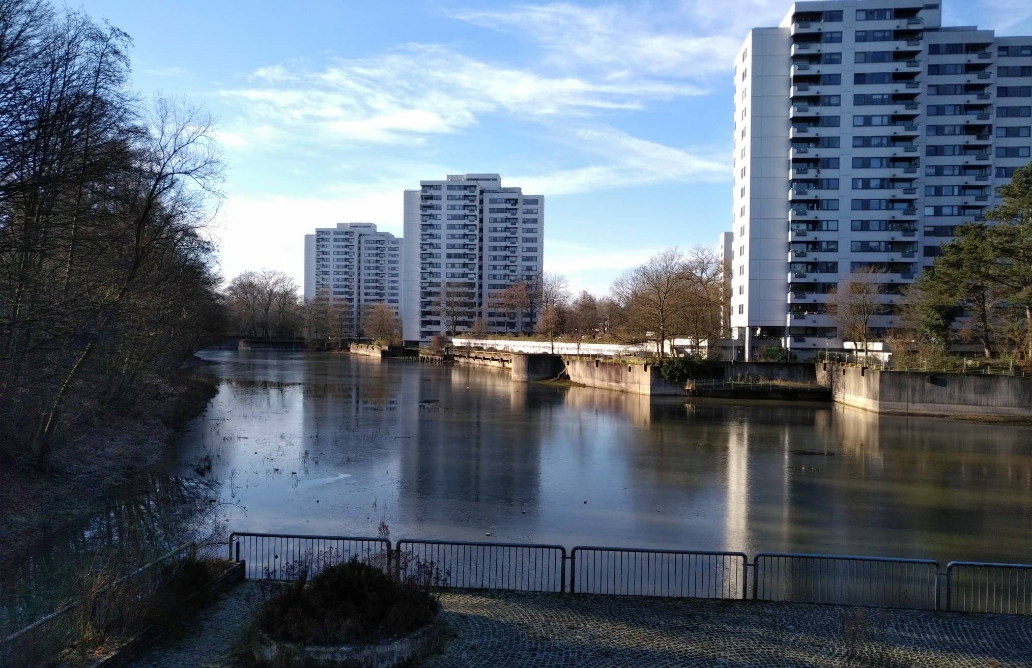 Stadtweiher: Anstauversuch wird fortgeführt