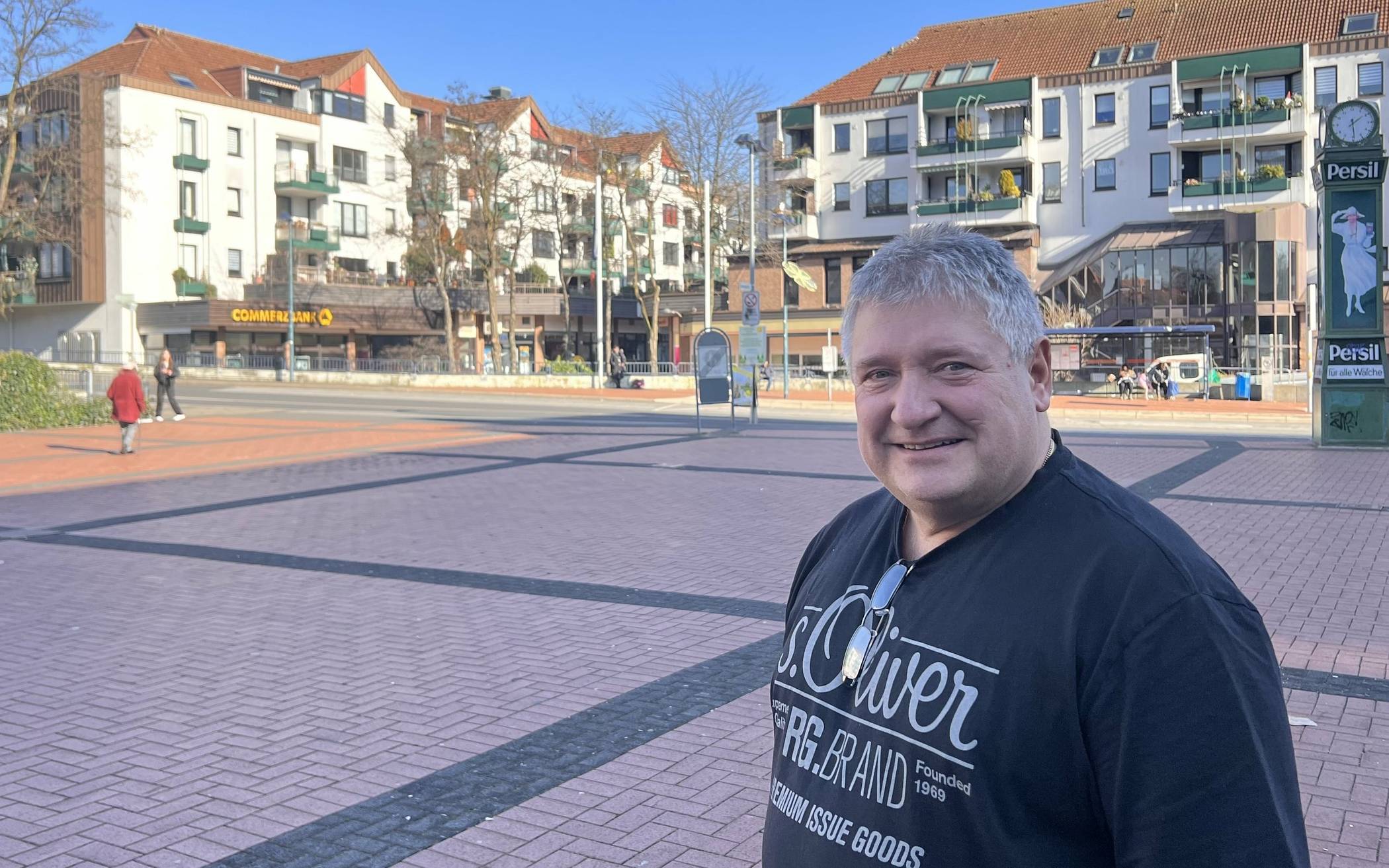  Peter Urban, erster Vorsitzender im Verein Sandheider Markt 4 you. 