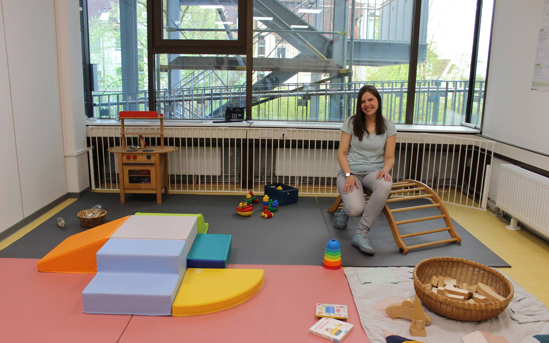  Das neue Eltern-Kind-Café im Forum Sandheide. 