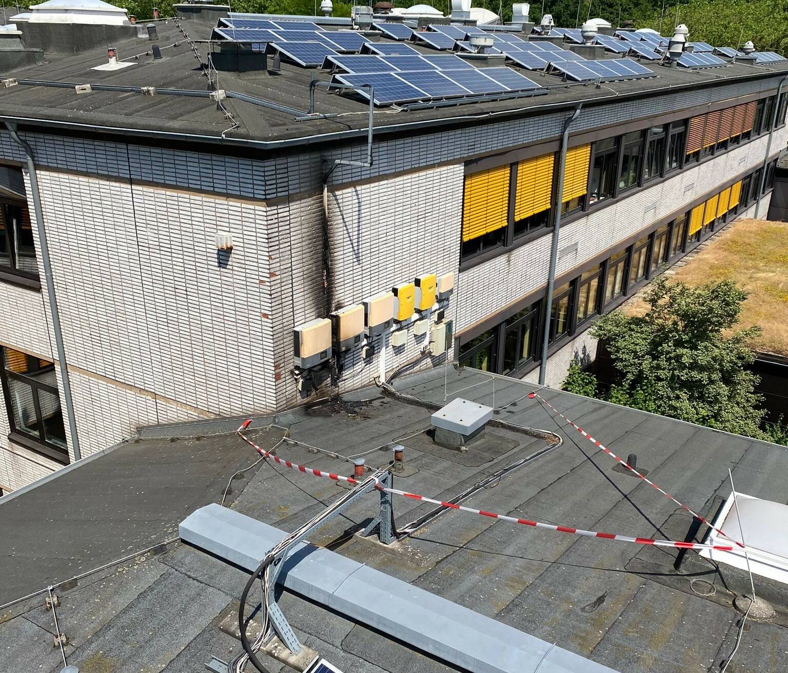 Am Gymnasium Hochdahl hat es heute