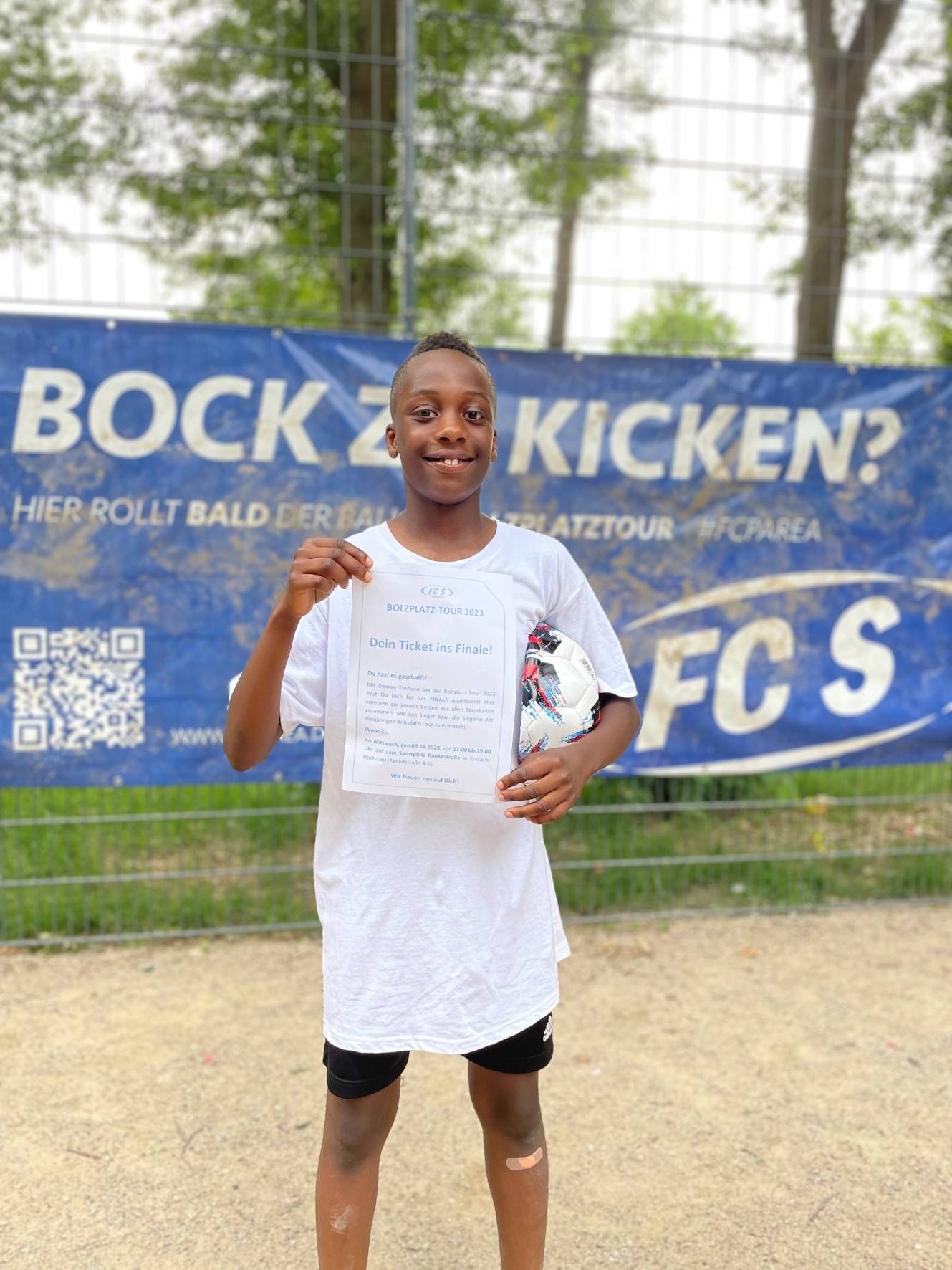 Bolzplatz-Tour: Fußball-Fest in der Sandheide