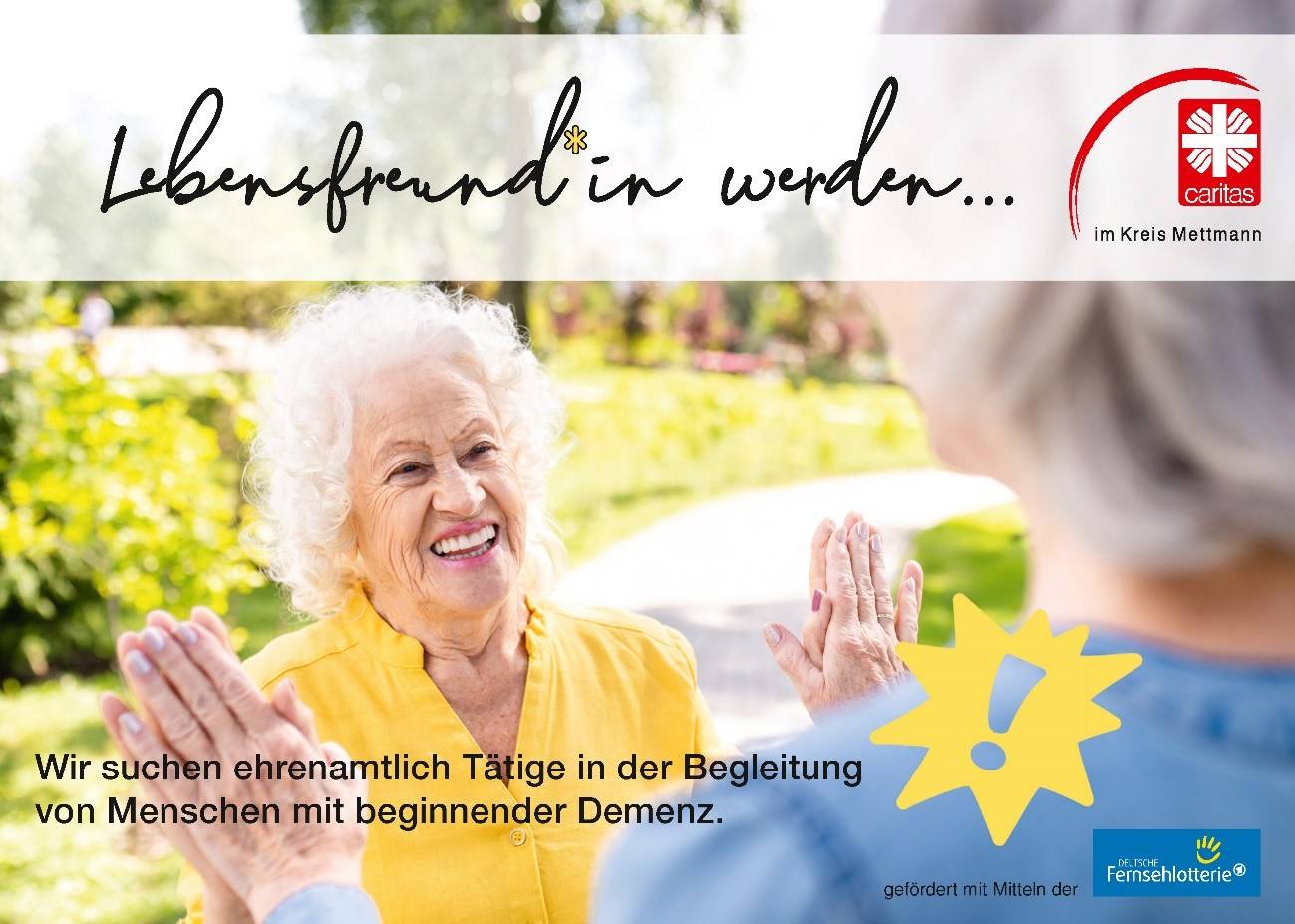 Menschen mit Demenz von Anfang an begleiten: Lebensfreund*in werden …