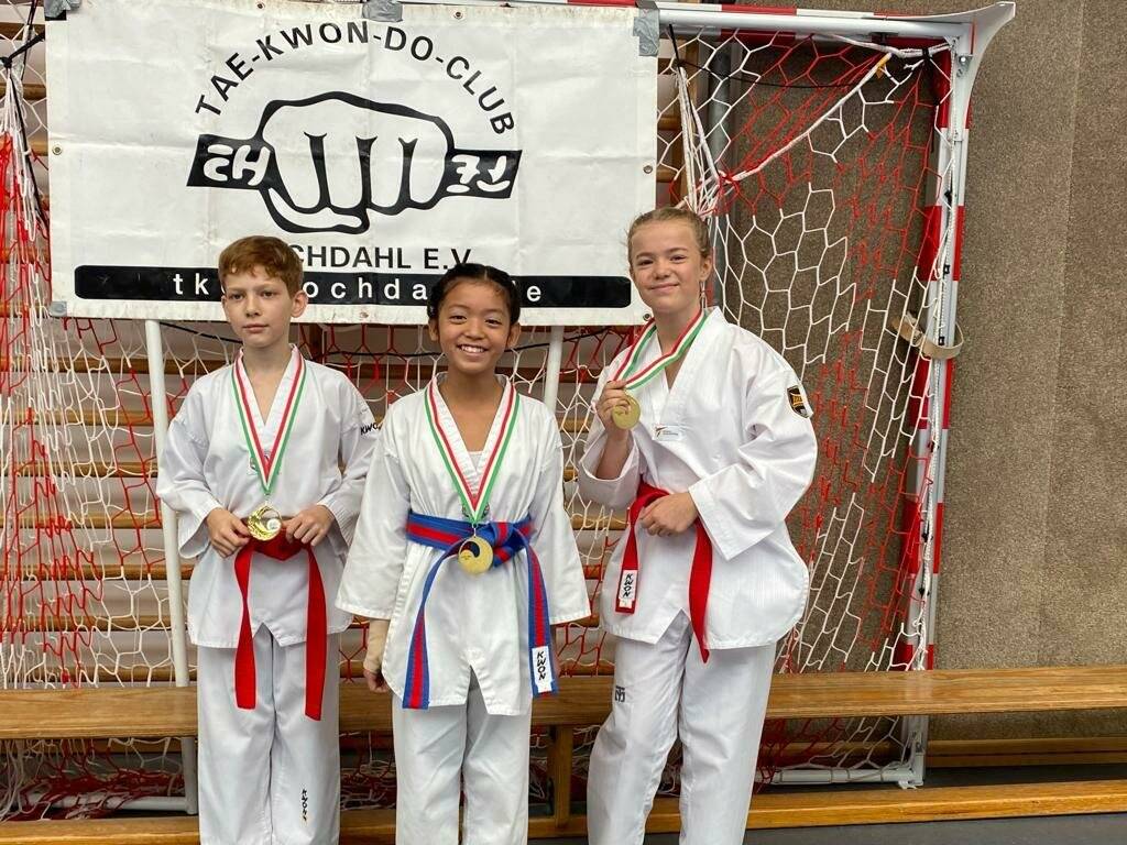 Am Samstag, den 2. September, hat der Tae-Kwon-Do Club Hochdahl in der Sporthalle des Gynasiums Hochdahl in der Rankestraße ein Formen-Nachwuchsturnier in verschiedenen Alters- und Gruppenklassen ausgerichtet. Dabei erzielte der Verein den ersten Platz in der Vereinswertung bei insgesamt 22 Vereinen, 250 Teilnehmern und 500 Starts.