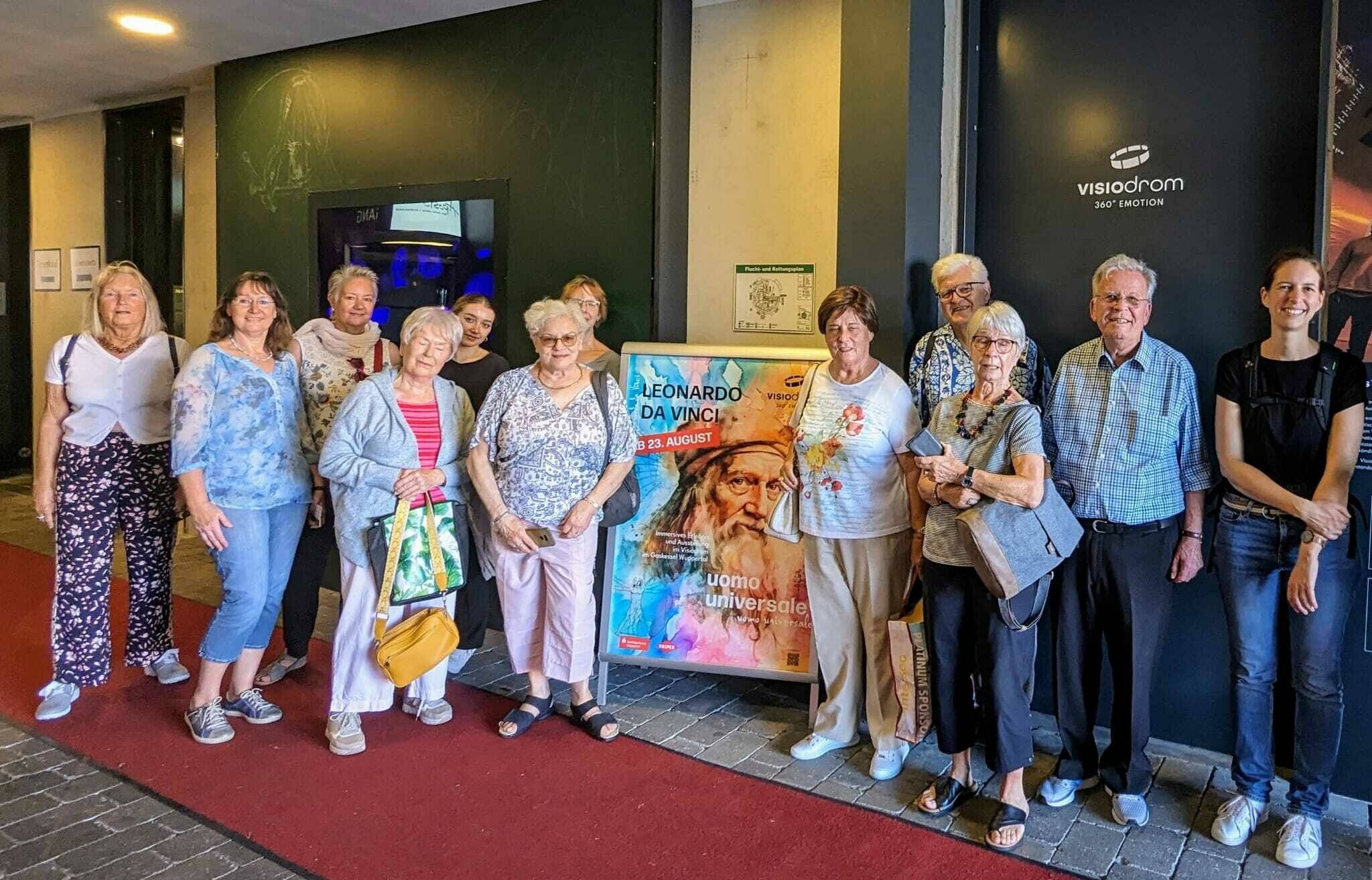 Ausflug der Erkrather Johanniterstätte ins Visodrom