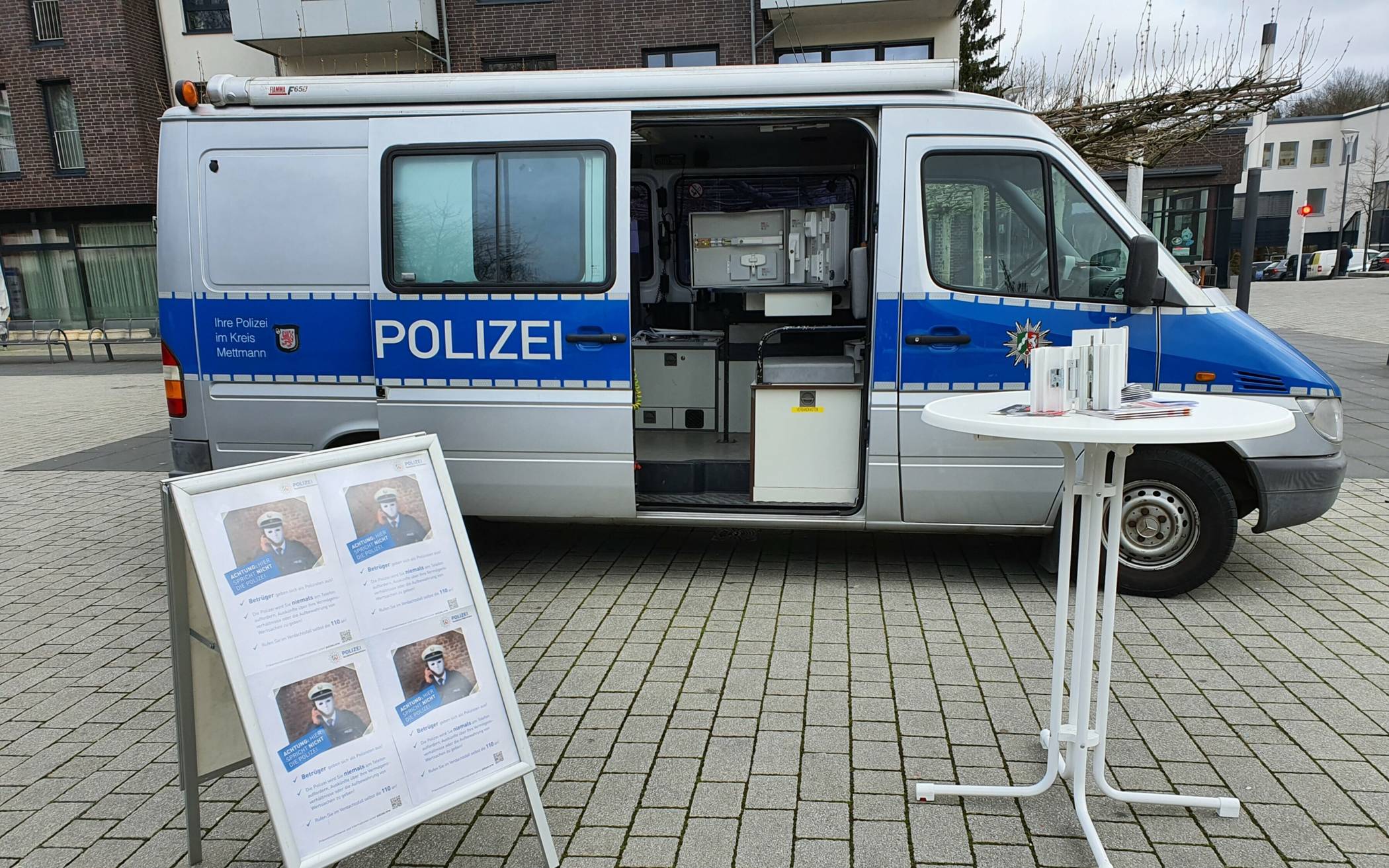 Das Info-Mobil der Kriminalprävention kommt nach Wülfrath und Erkrath
