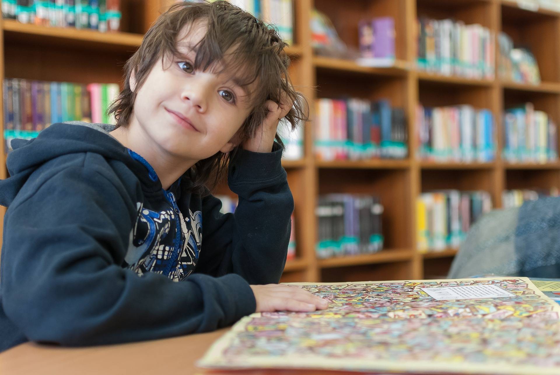 „Das gefräßige Buchmonster" in der Stadtbibliothek Mettmann