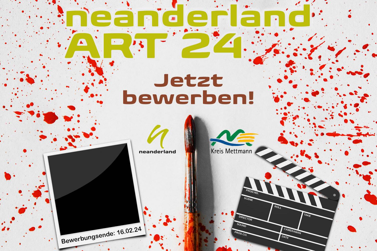 Jetzt für die neanderland ART 24 bewerben