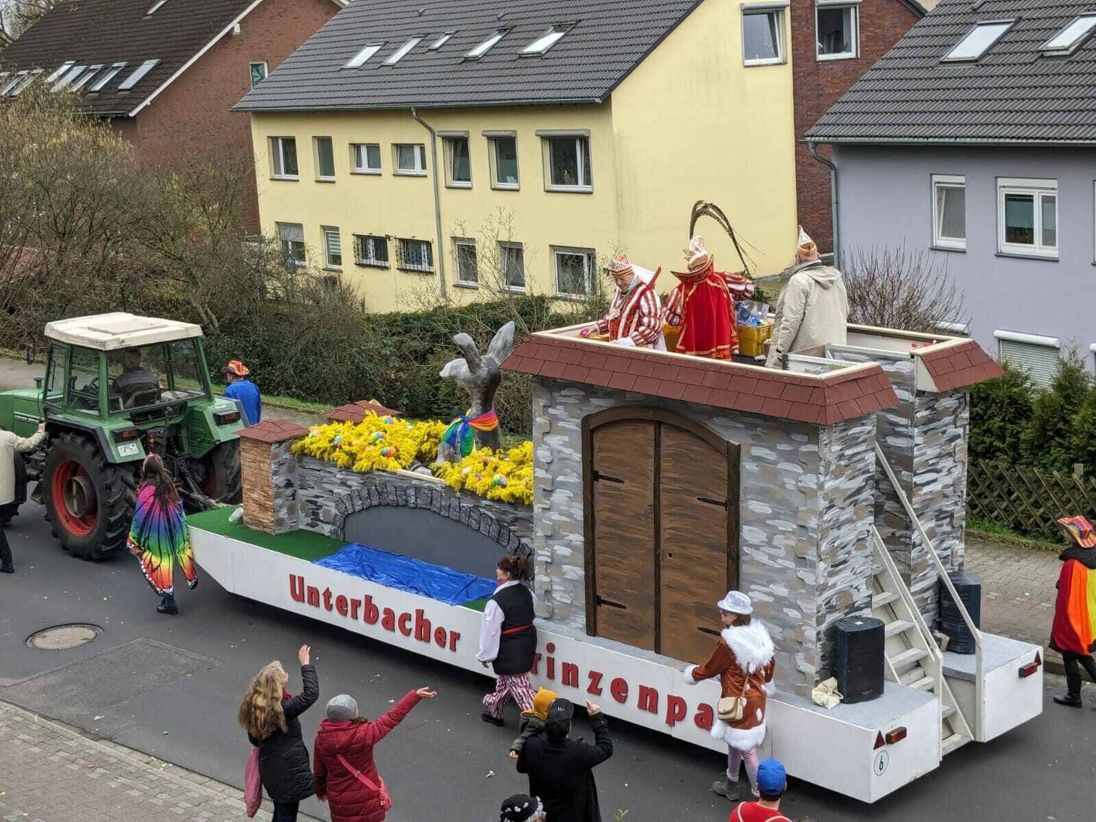 Das war der Unterbacher Karnevalsumzug
