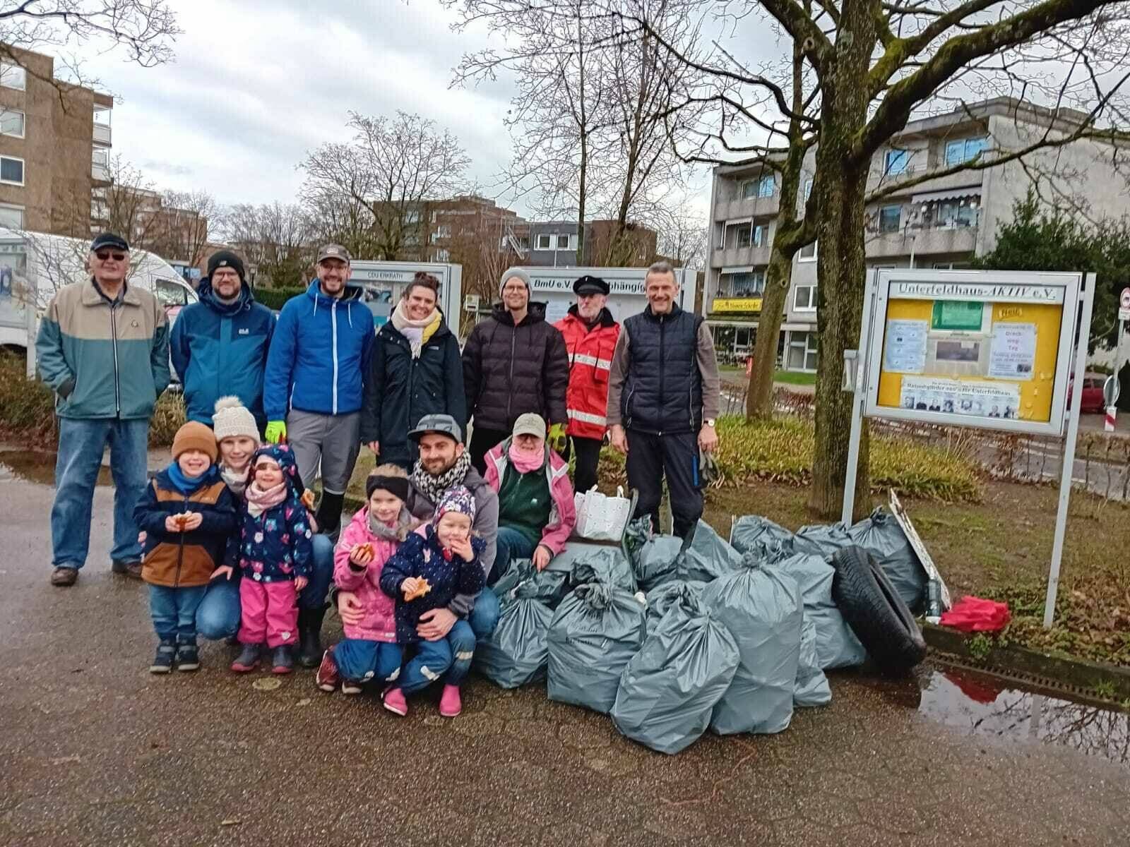 Zahlreiche Helfer haben den Verein "Unterfeldhaus