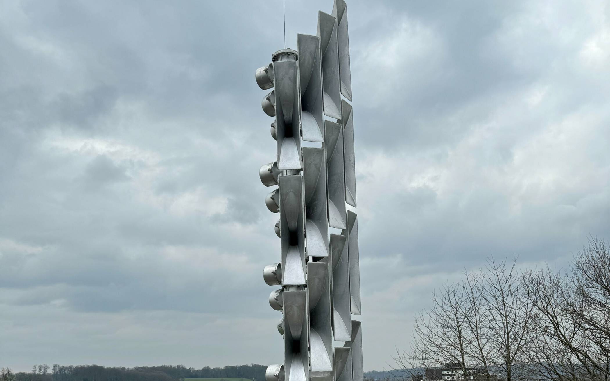 Sirene am Feuerwehrgerätehaus in Alt-Erkrath.