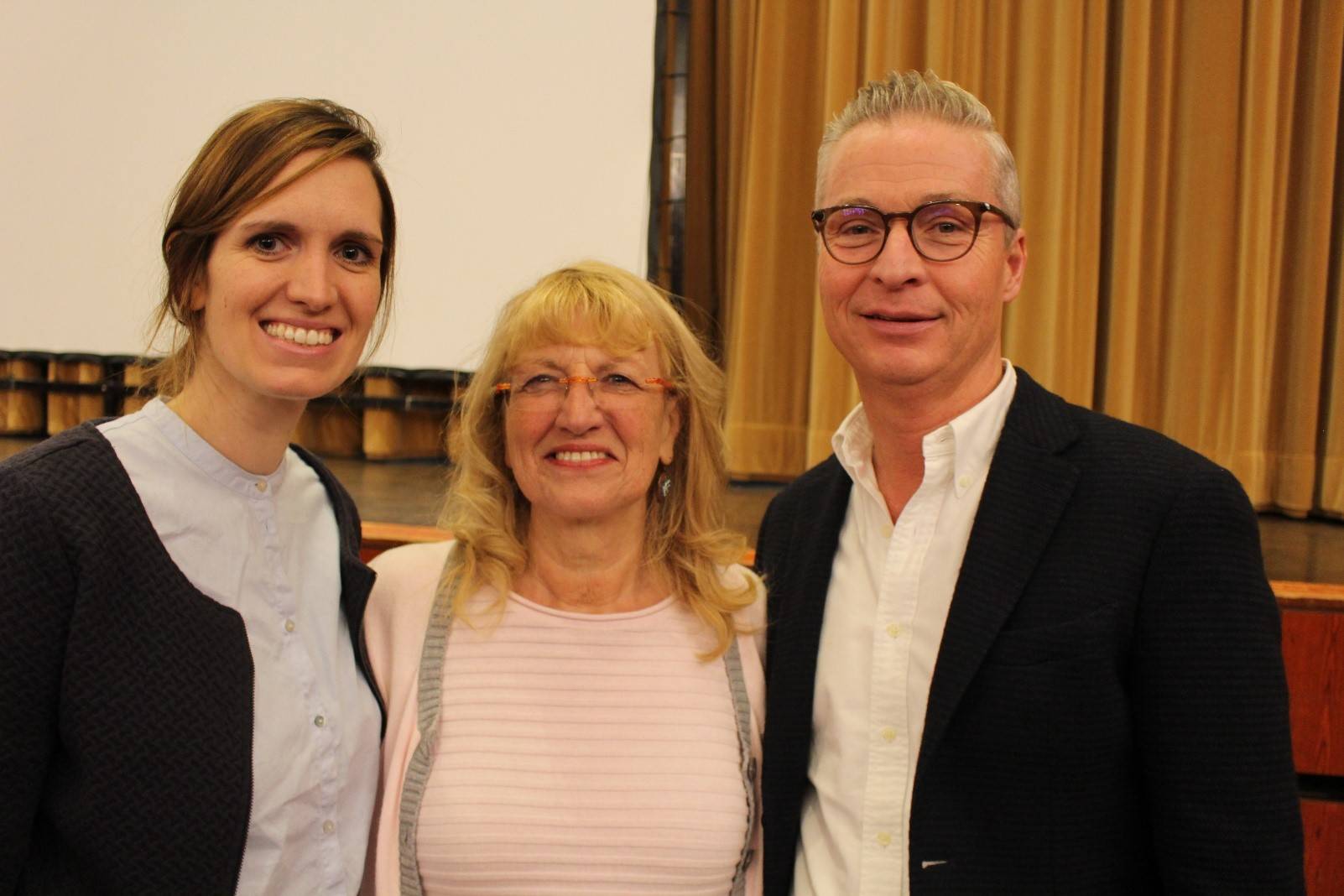 (v.li.) Catherine Wolters, Marion Kremerius und Dr. Nils Richter.