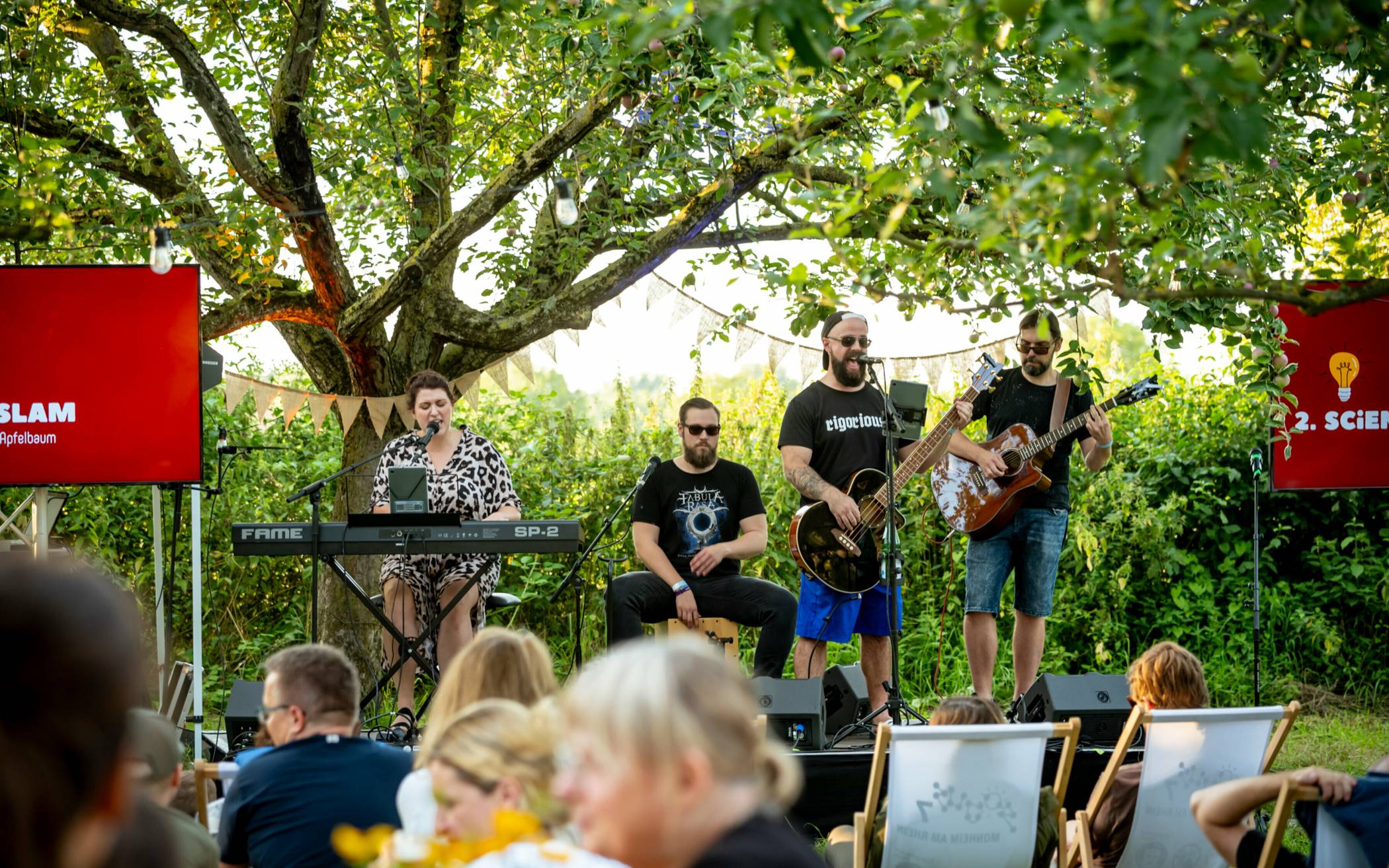 Science Slam unter‘m Apfelbaum geht in die dritte Runde​