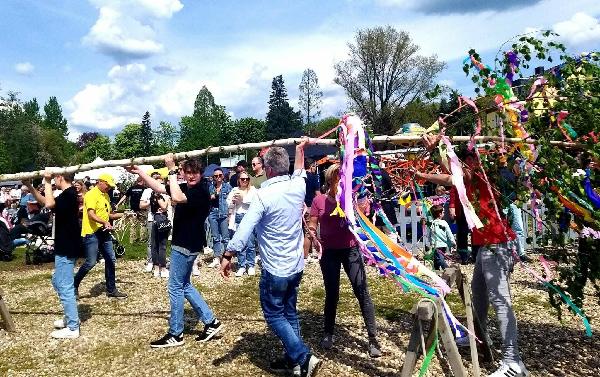 Das Maifest in Unterbach geht in die zweite Runde!​