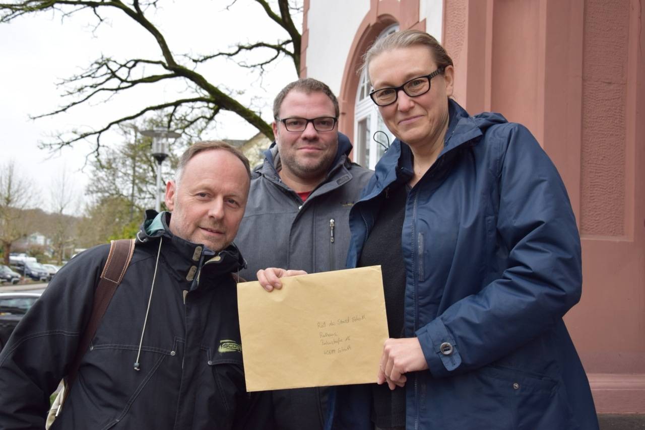 Sabine Börner, Philipp Kloevekorn und Elmar