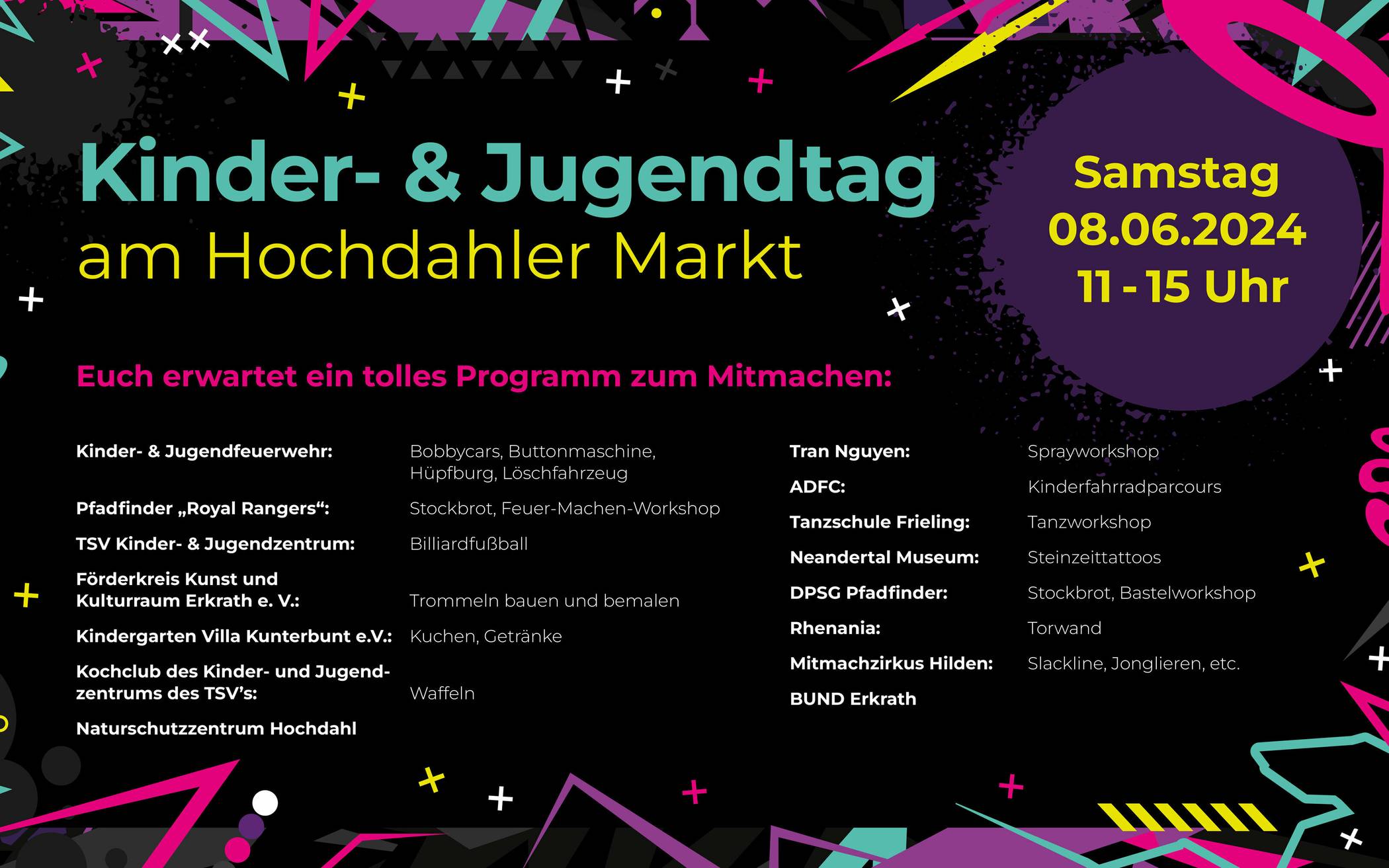 ADFC Erkrath auf dem Kinder- und Jugendtag in Hochdahl