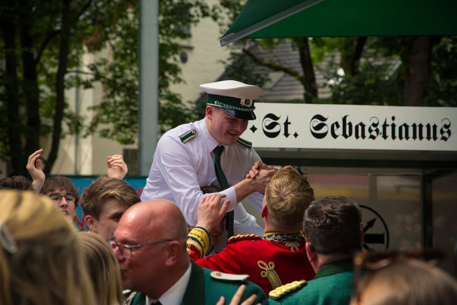  Jungschützenprinz Jannik Kauffeld. 