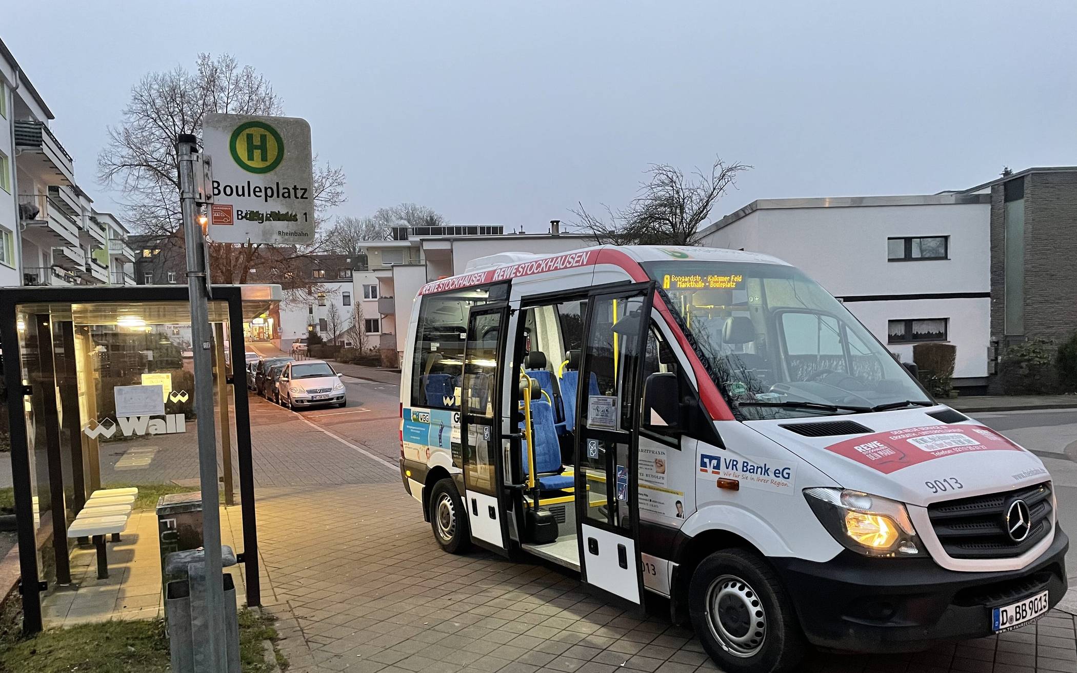 Behinderung in der Linienführung​