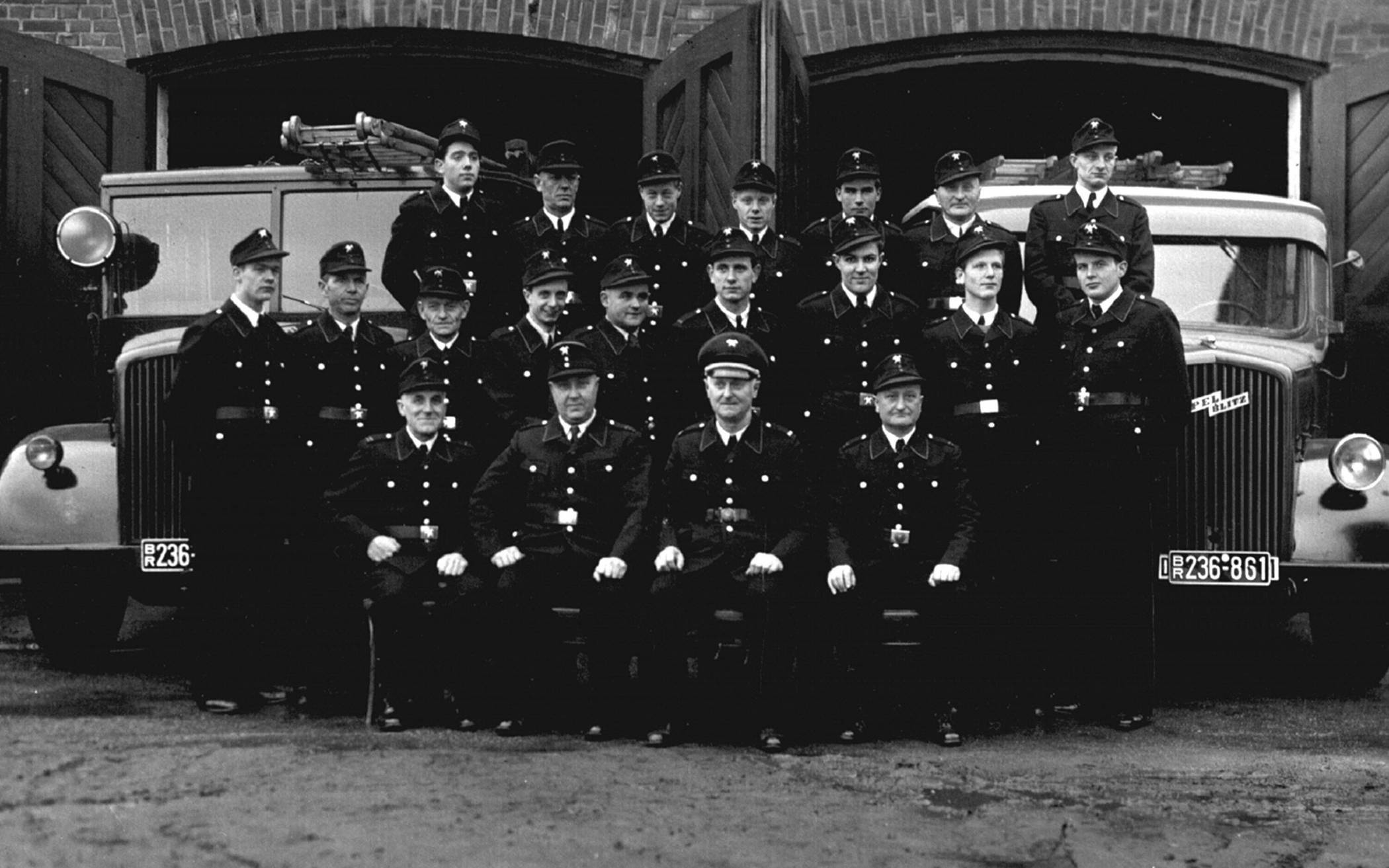 Der Löschzug der Freiwilligen Feuerwehr Erkrath