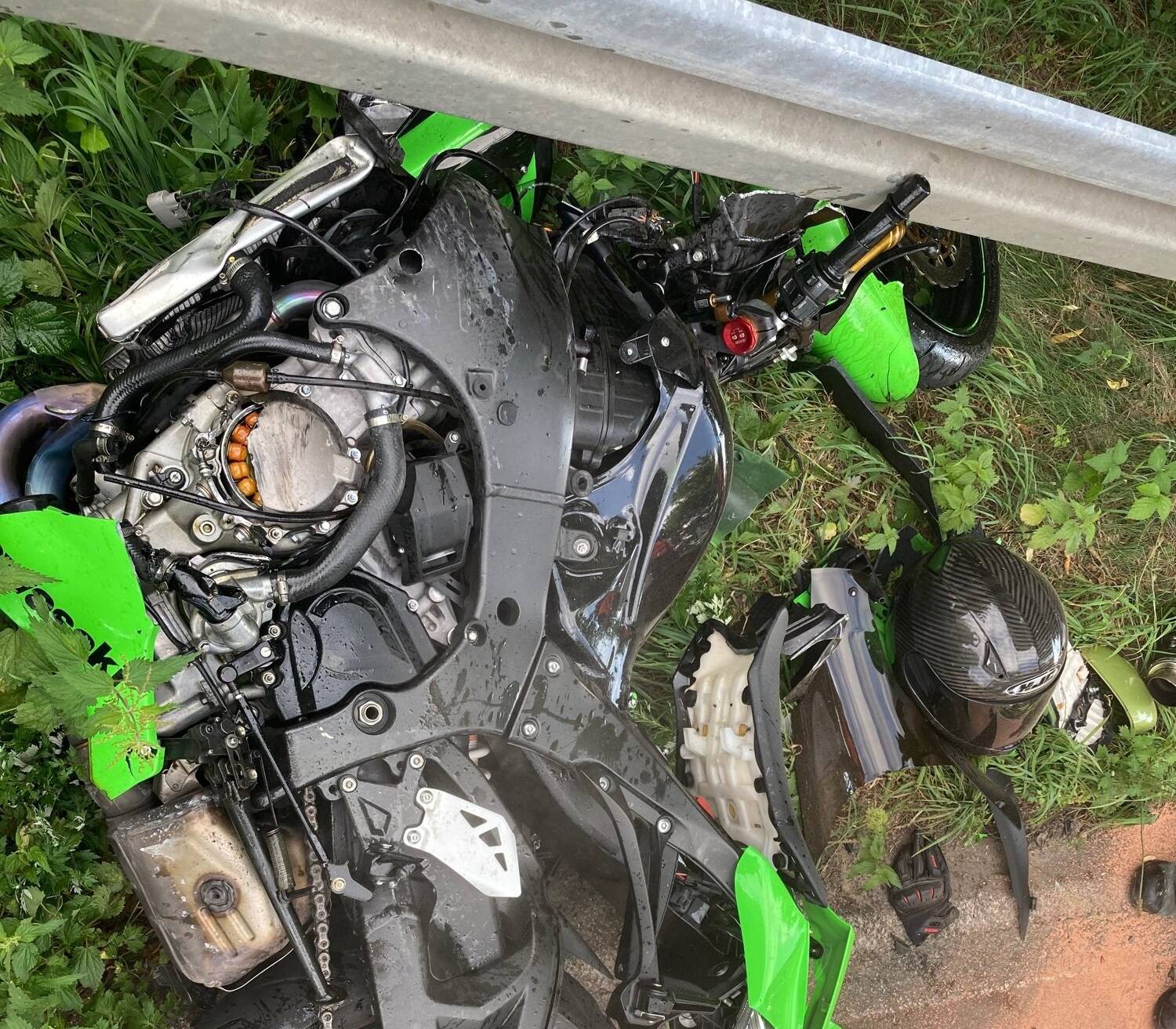 40-jähriger Motorradfahrer nach Kollision schwer verletzt