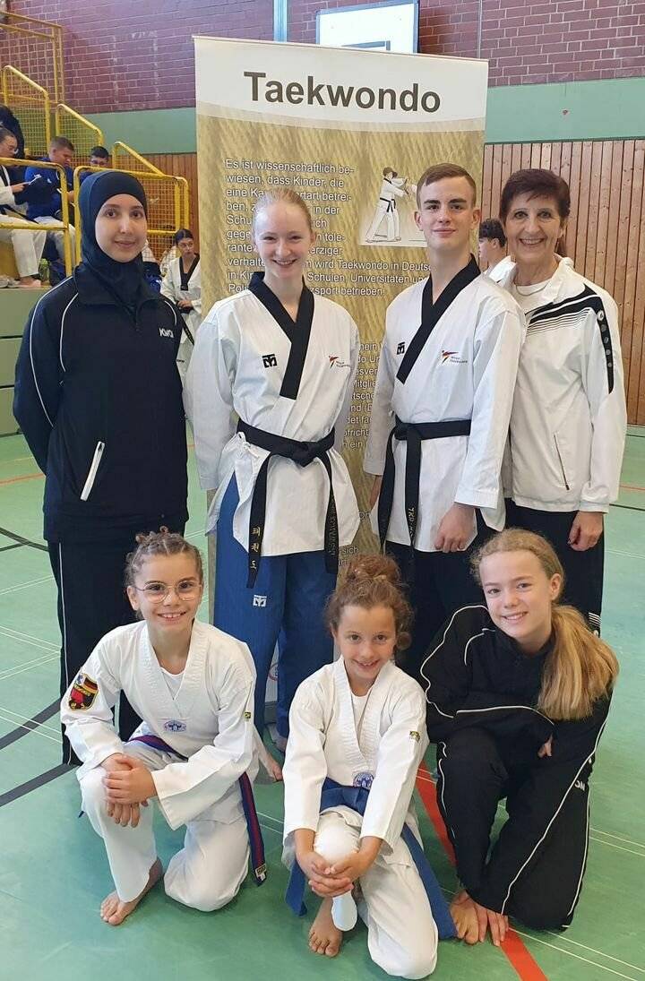 Deutscher Meistertitel verteidigt beim Tae-Kwon-Do Club Hochdahl