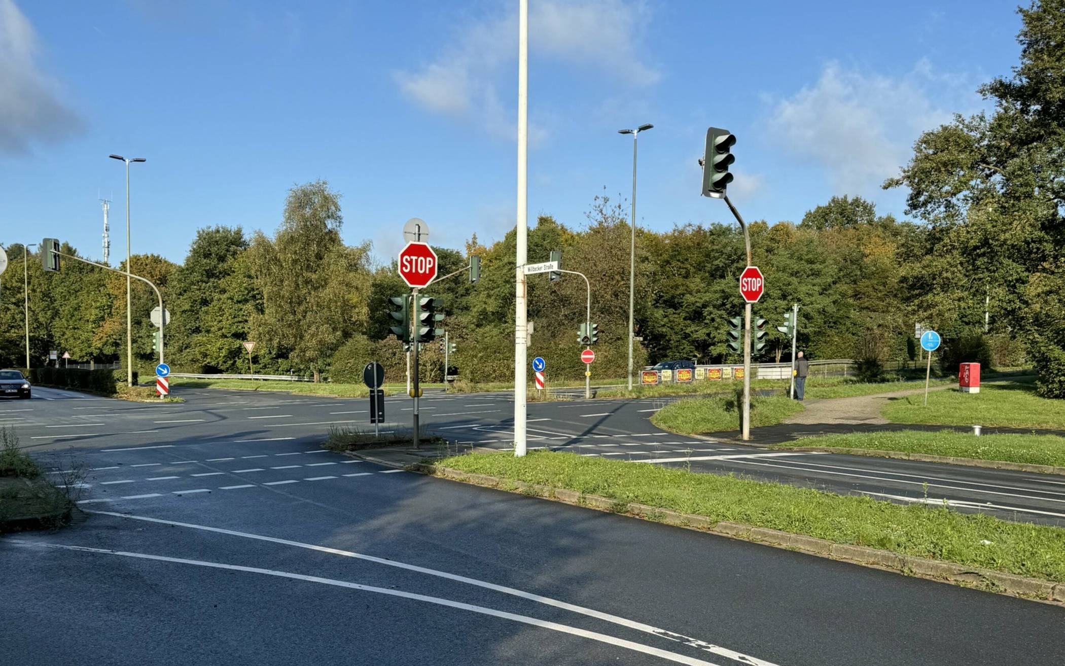 Ampelschaltung an der Willbecker / Haaner Straße immer noch nicht in Ordnung