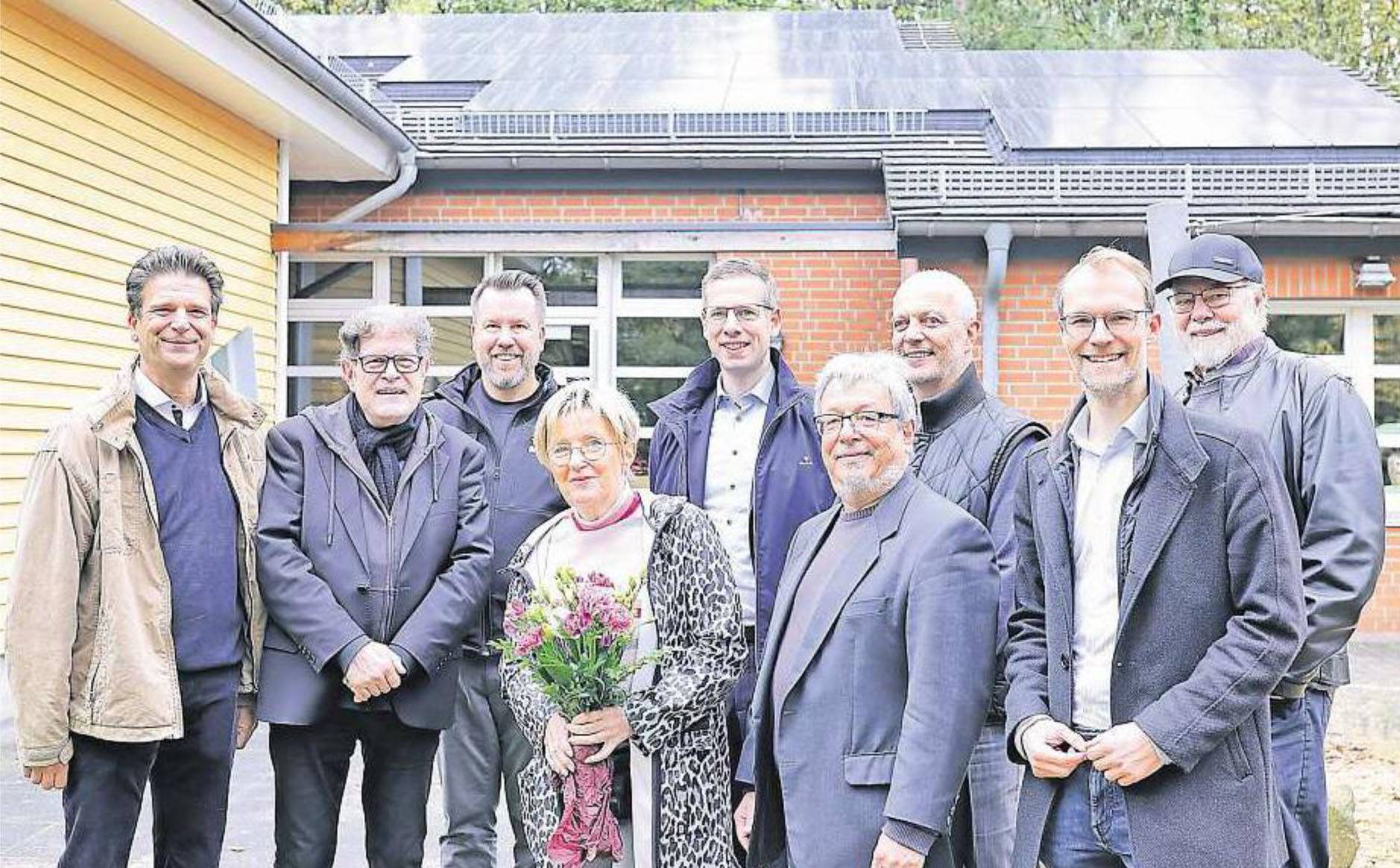 EGE – erste Photovoltaikanlage ist eingeweiht