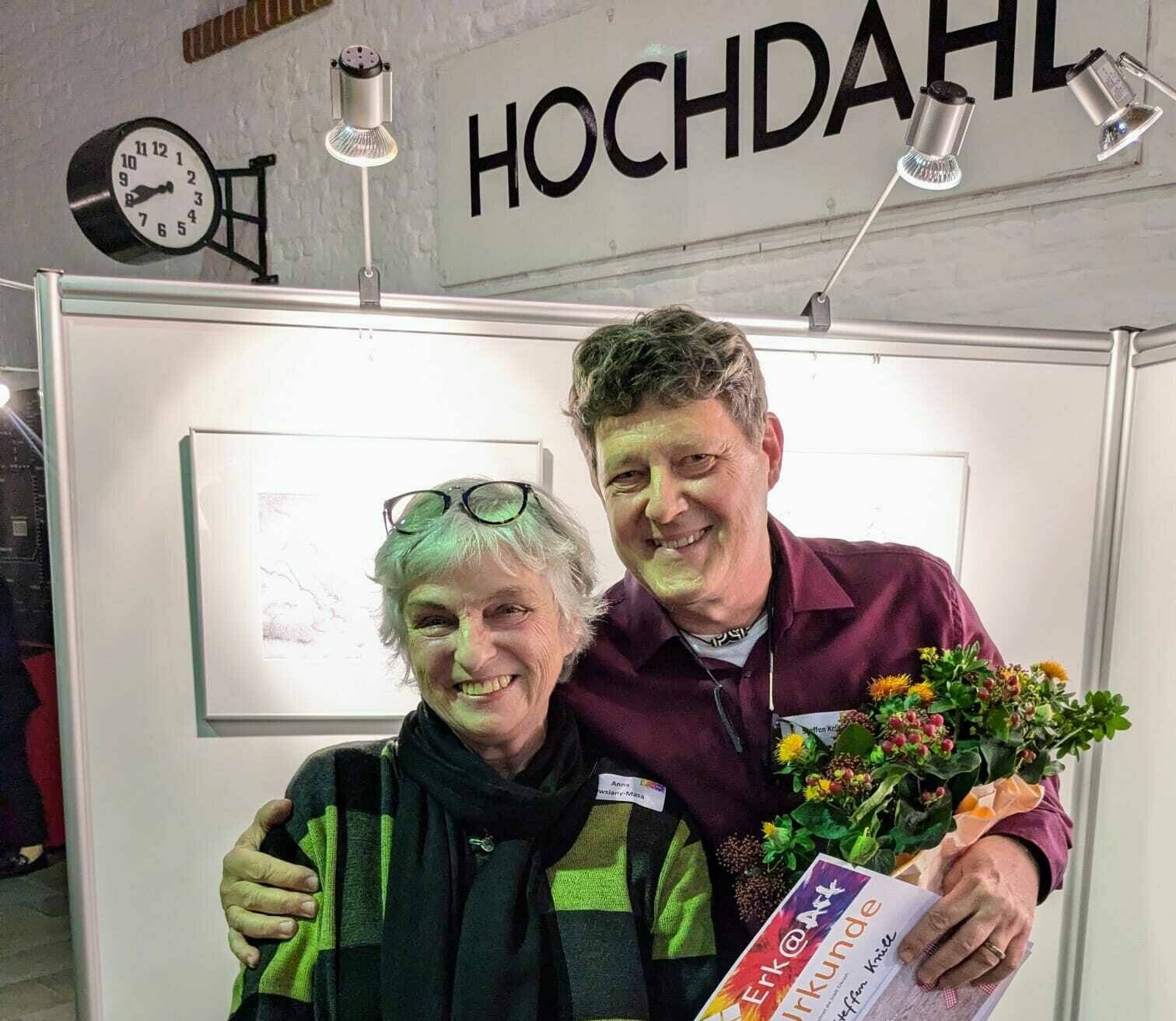 Publikumspreis-Gewinner Steffen Krüll zusammen mit seiner