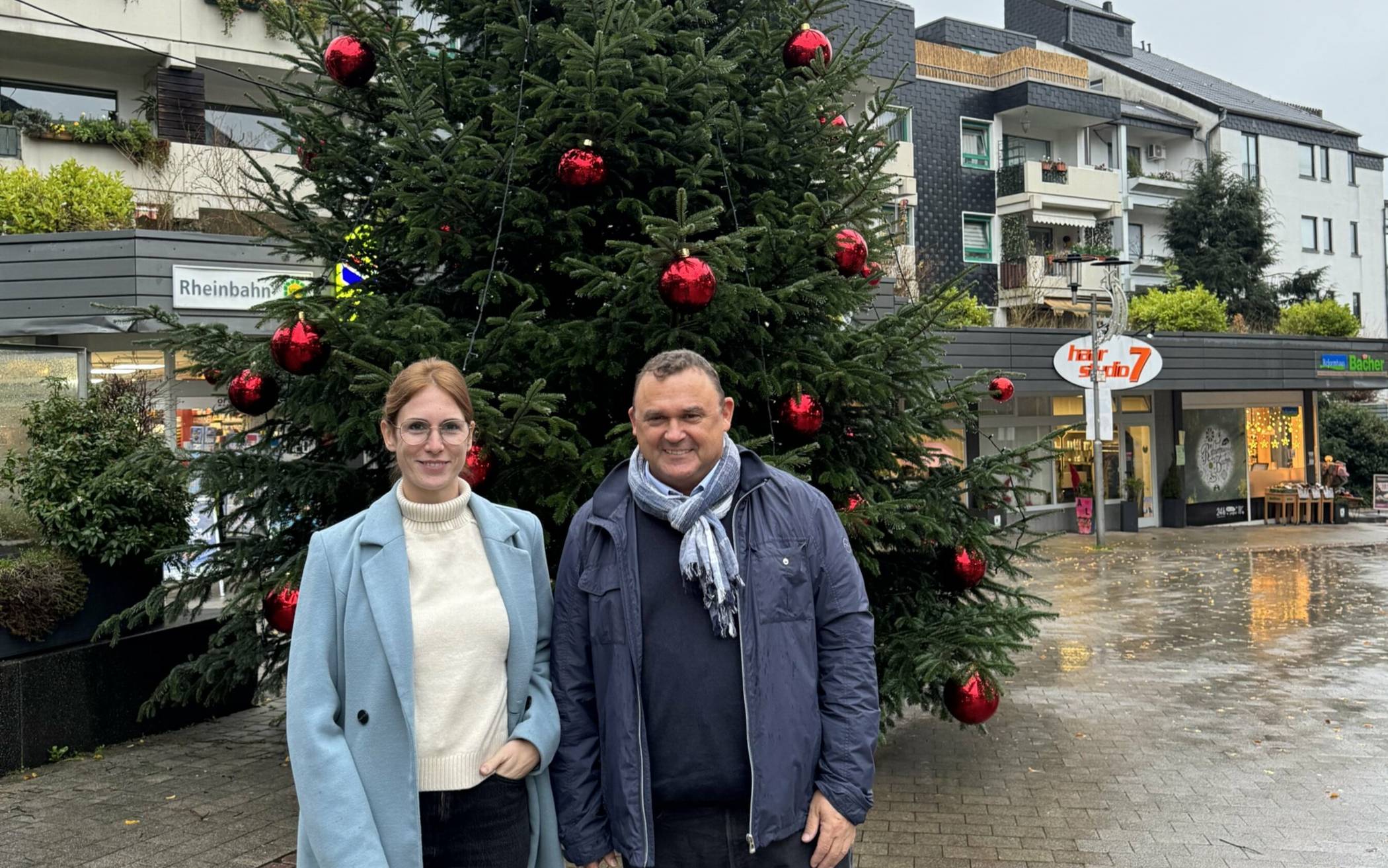 Peter Stütz und Laura Frauenrath (Vorstand
